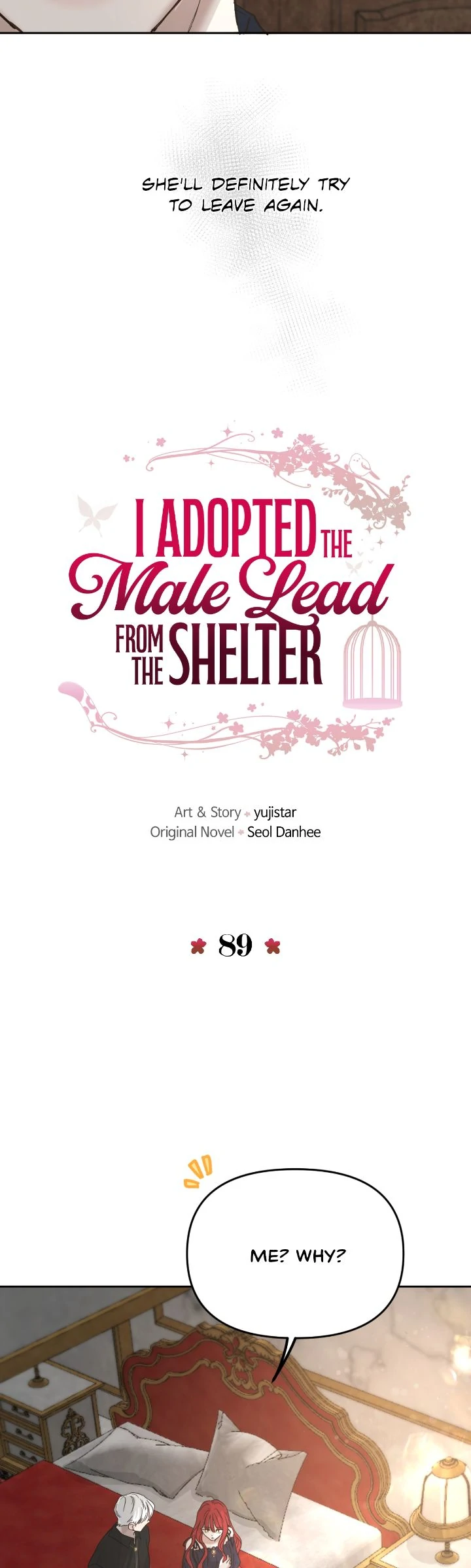 I Adopted a Male Lead From a Prison Shelter Chapter 89 page 9