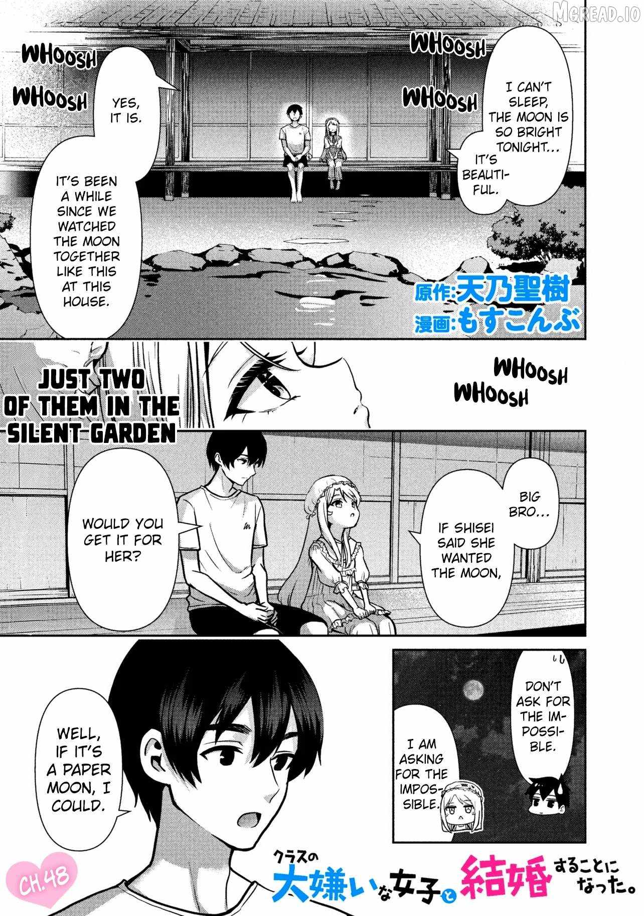 Class no Daikirai na Joshi to Kekkon Suru Koto ni Natta Chapter 48.1 page 3