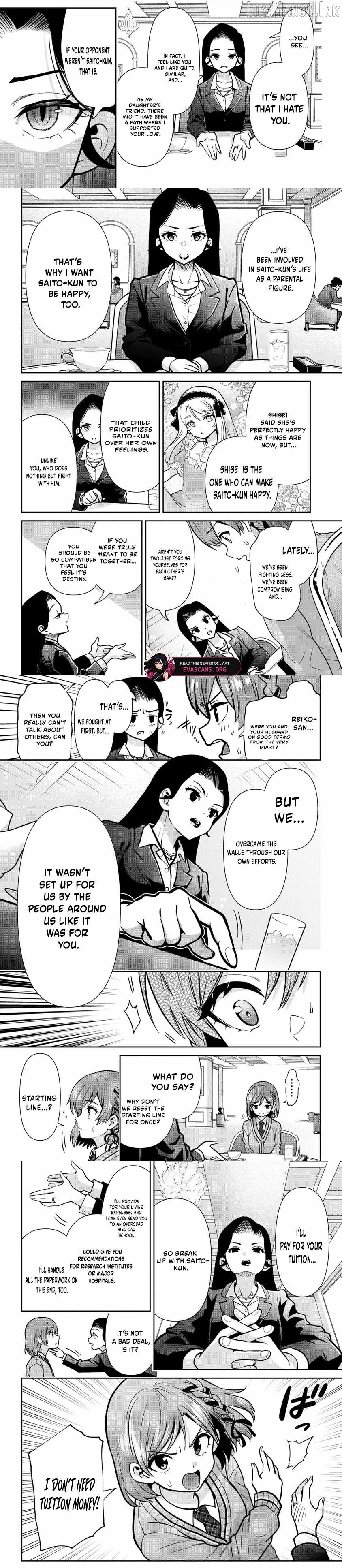 Class no Daikirai na Joshi to Kekkon Suru Koto ni Natta Chapter 51.2 page 3