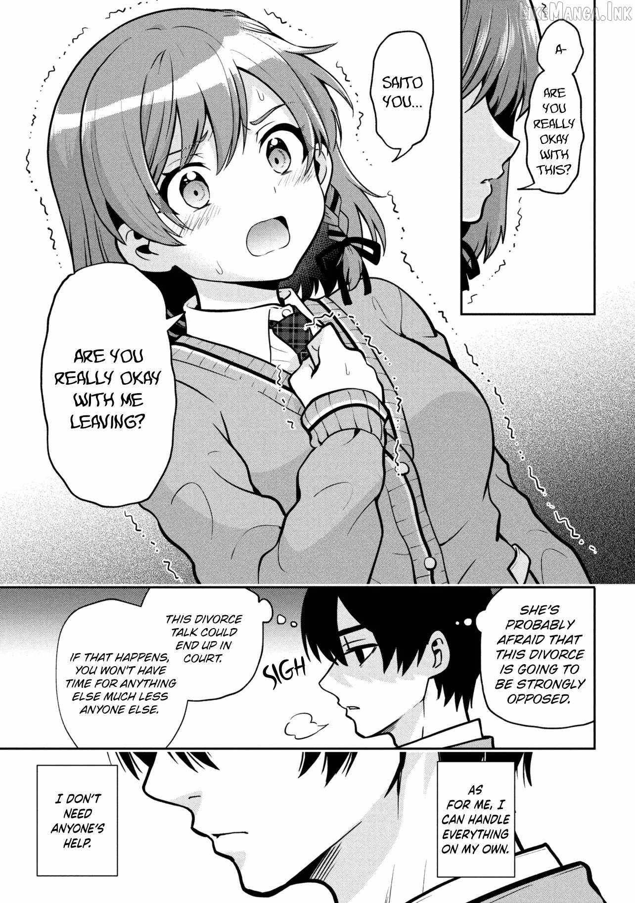 Class no Daikirai na Joshi to Kekkon Suru Koto ni Natta Chapter 52.1 page 7