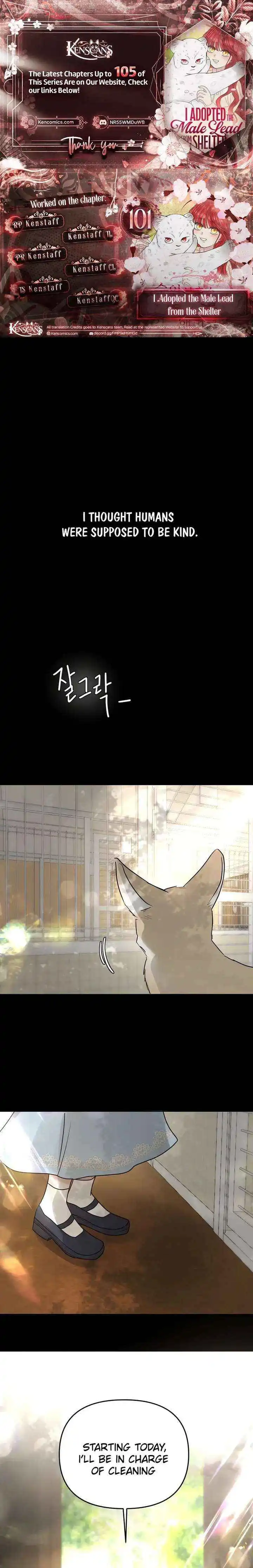 I Adopted a Male Lead From a Prison Shelter Chapter 101 page 1