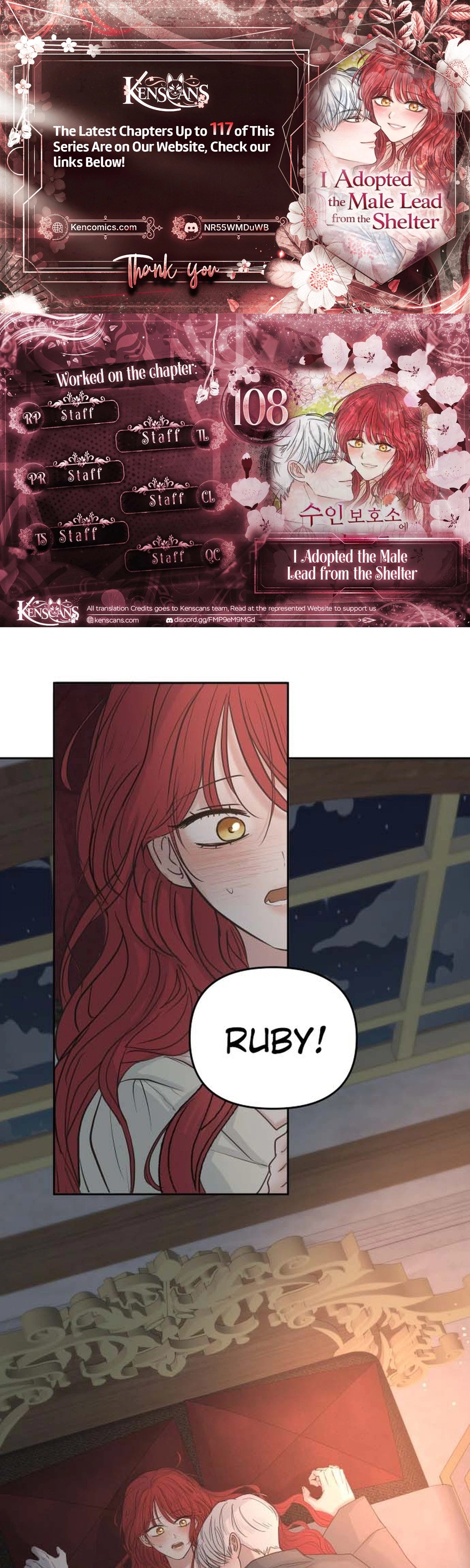 I Adopted a Male Lead From a Prison Shelter Chapter 108 page 1