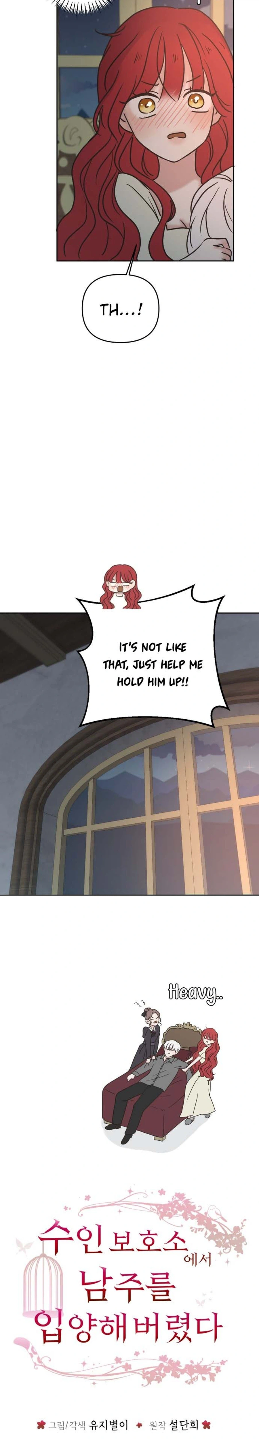 I Adopted a Male Lead From a Prison Shelter Chapter 108 page 7