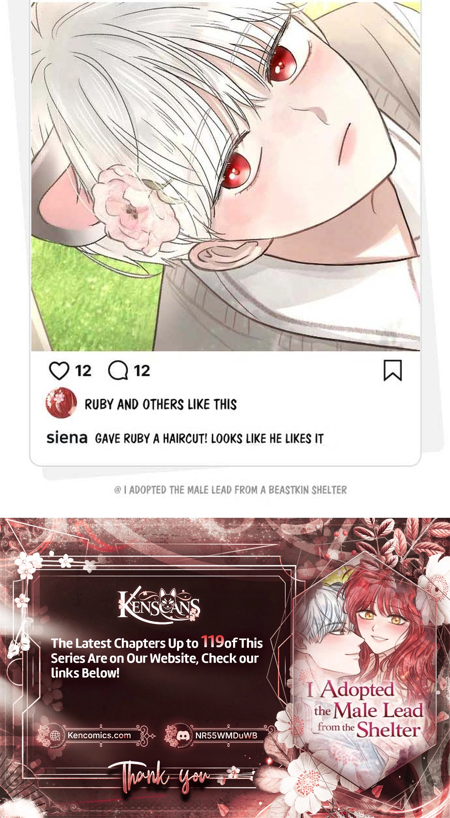 I Adopted a Male Lead From a Prison Shelter Chapter 109 page 32