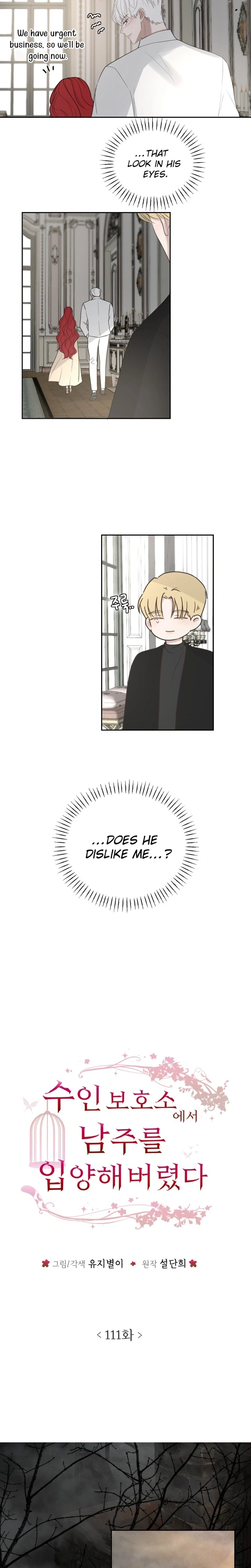 I Adopted a Male Lead From a Prison Shelter Chapter 111 page 11
