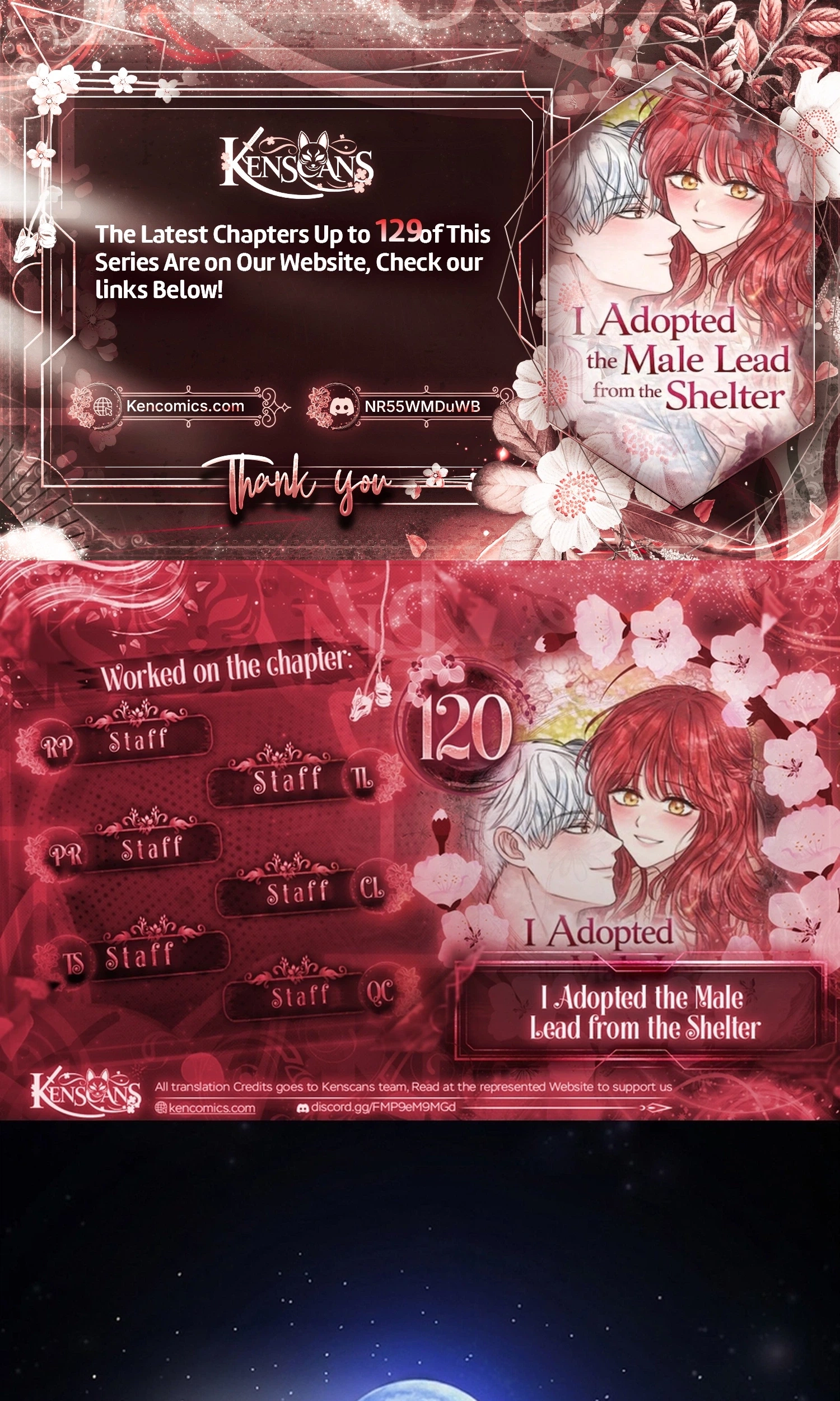 I Adopted a Male Lead From a Prison Shelter Chapter 120 page 1