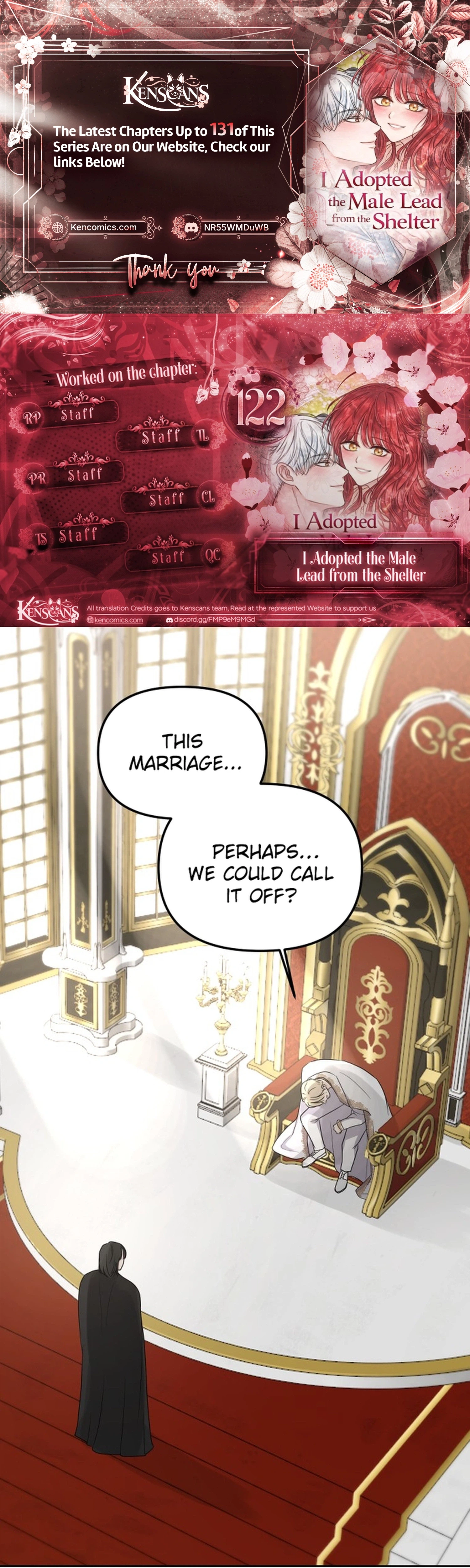 I Adopted a Male Lead From a Prison Shelter Chapter 122 page 1