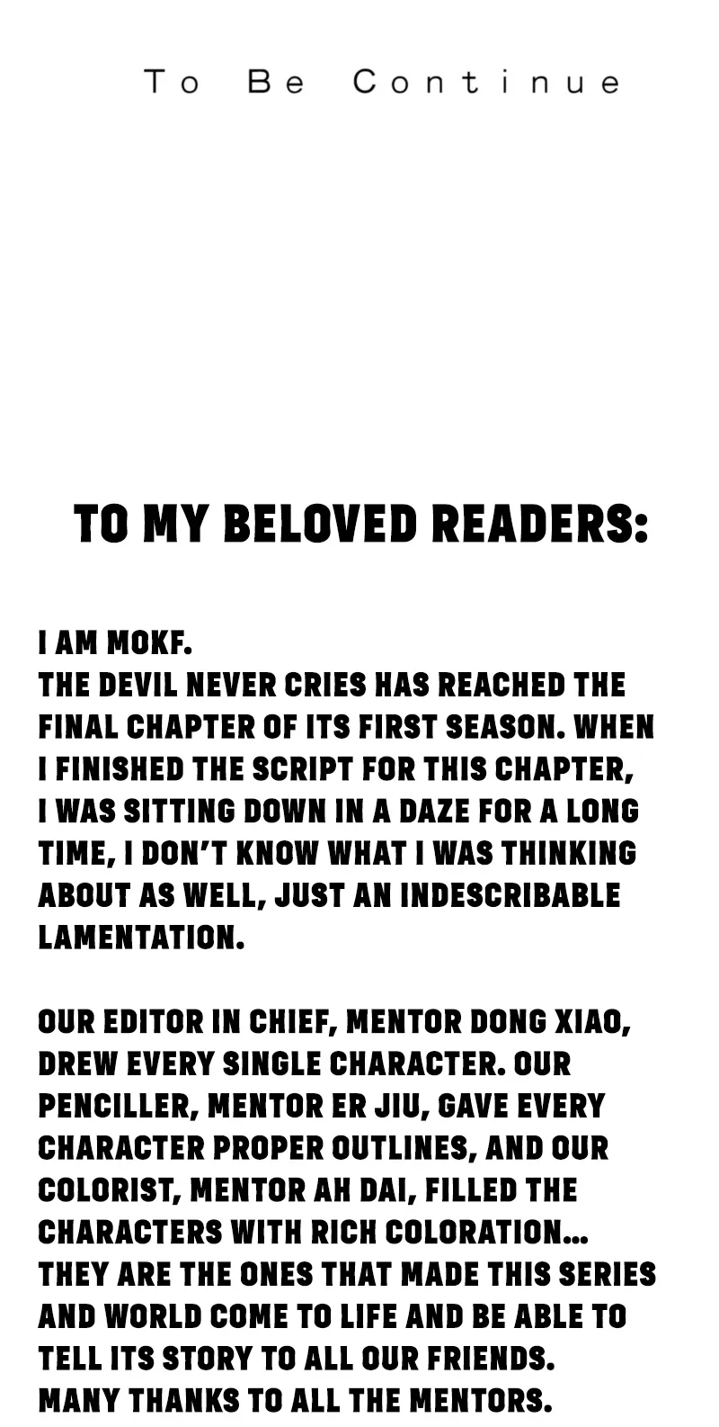 The Devil Never Cries Chapter 151 page 71