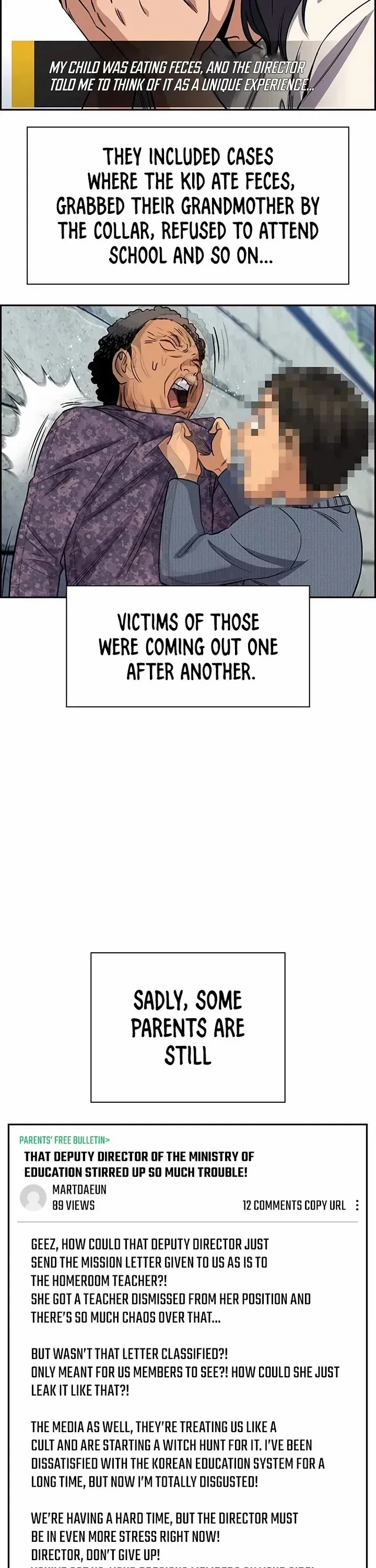 True Education Chapter 177 page 12