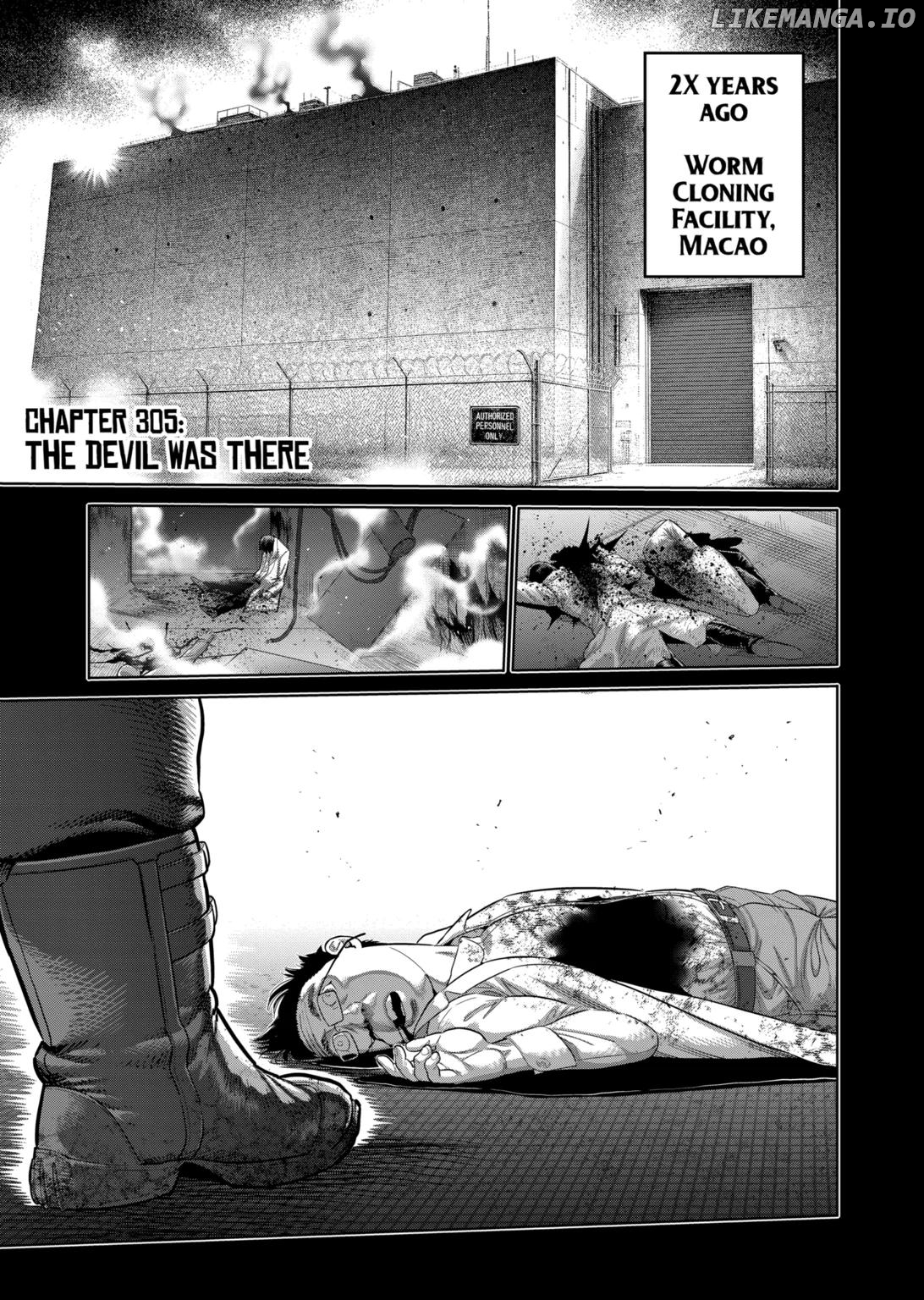 Kengan Omega Chapter 305 page 1
