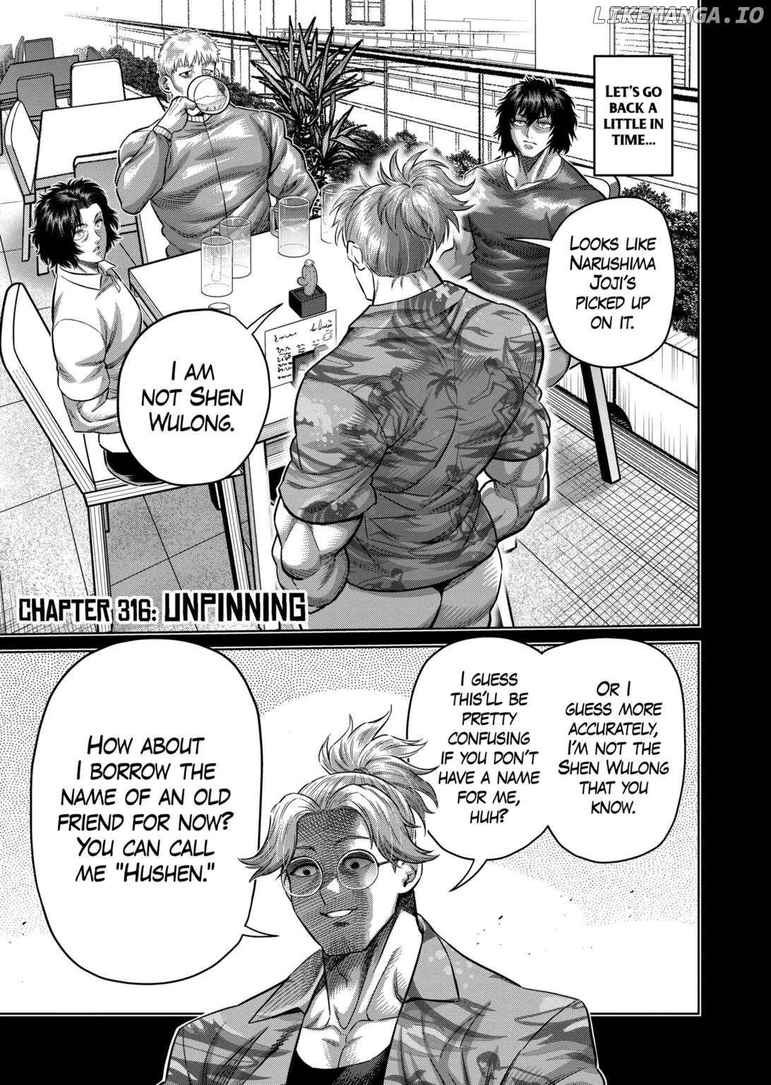 Kengan Omega Chapter 316 page 1