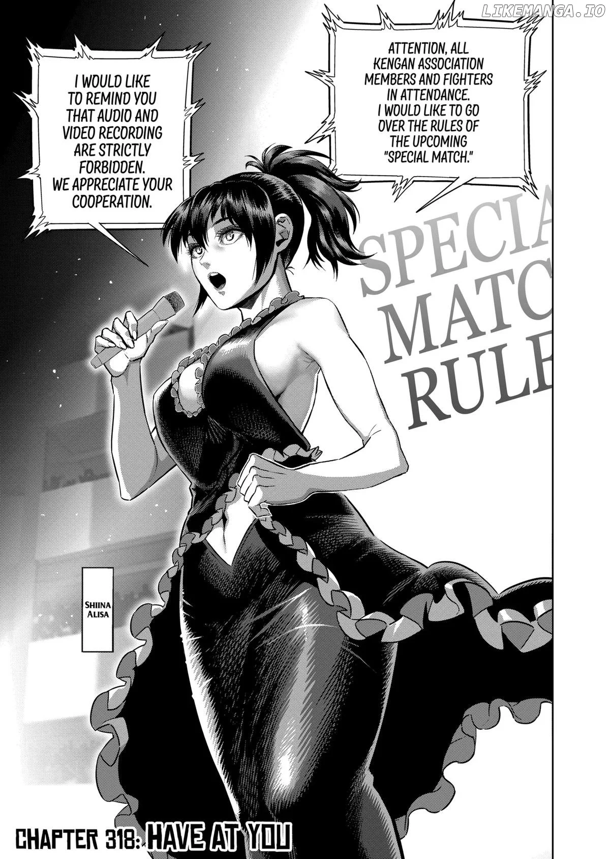 Kengan Omega Chapter 318 page 1