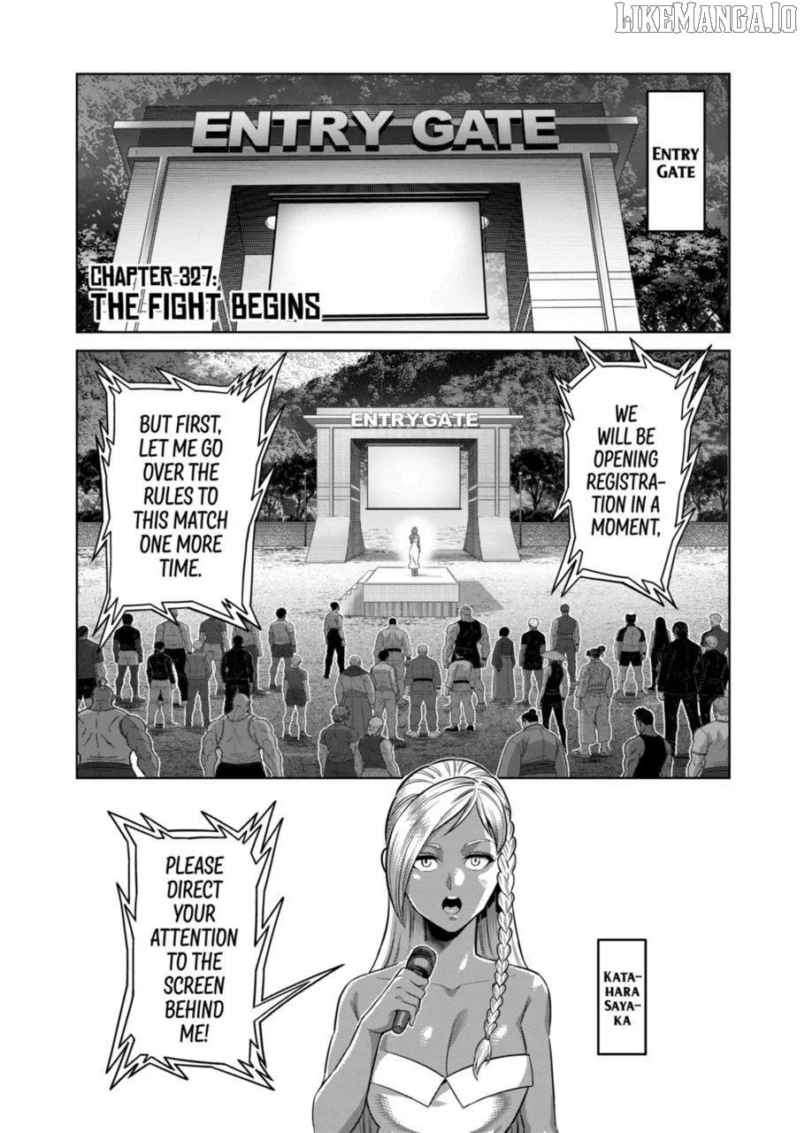 Kengan Omega Chapter 327 page 1