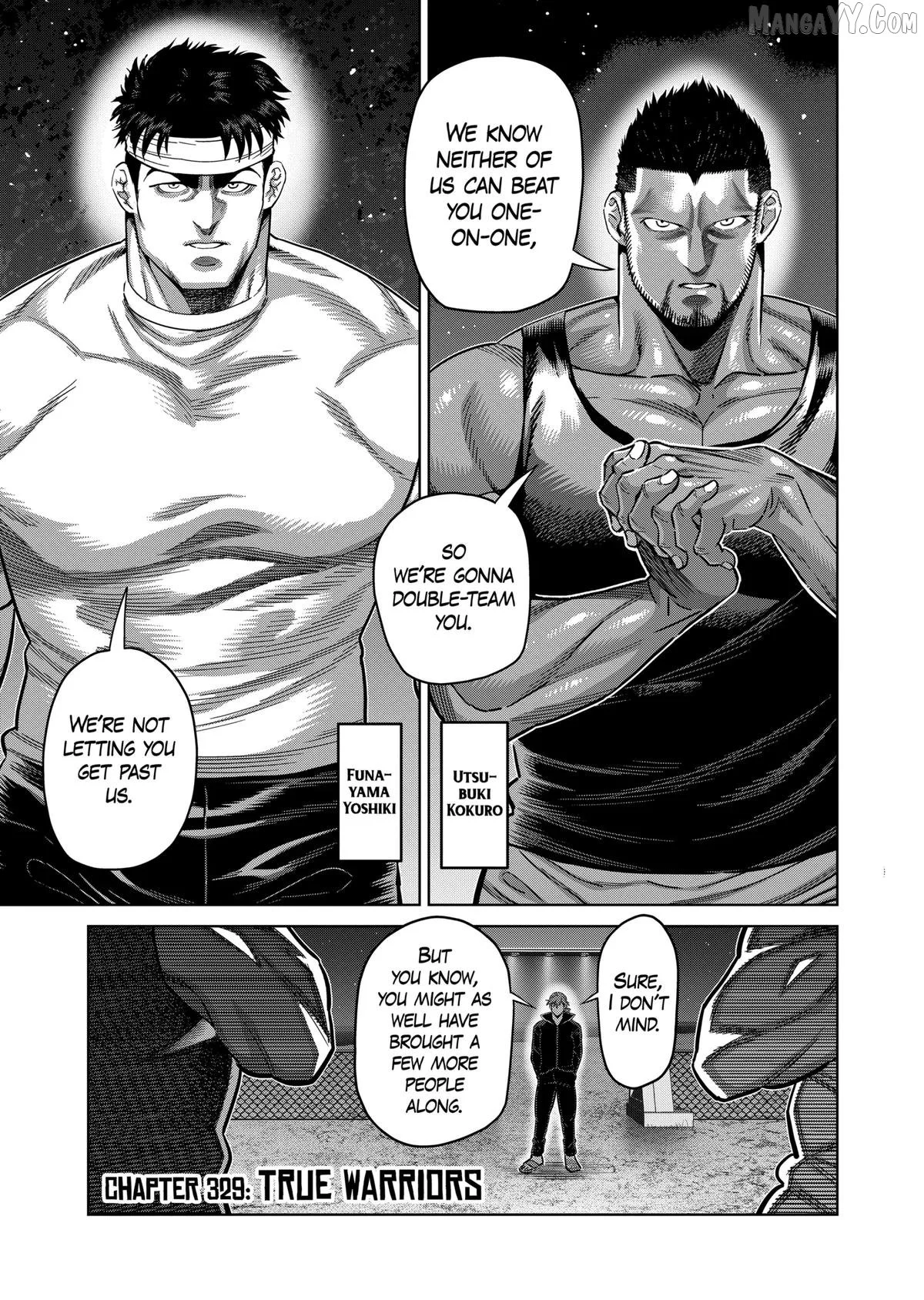 Kengan Omega Chapter 329 page 1