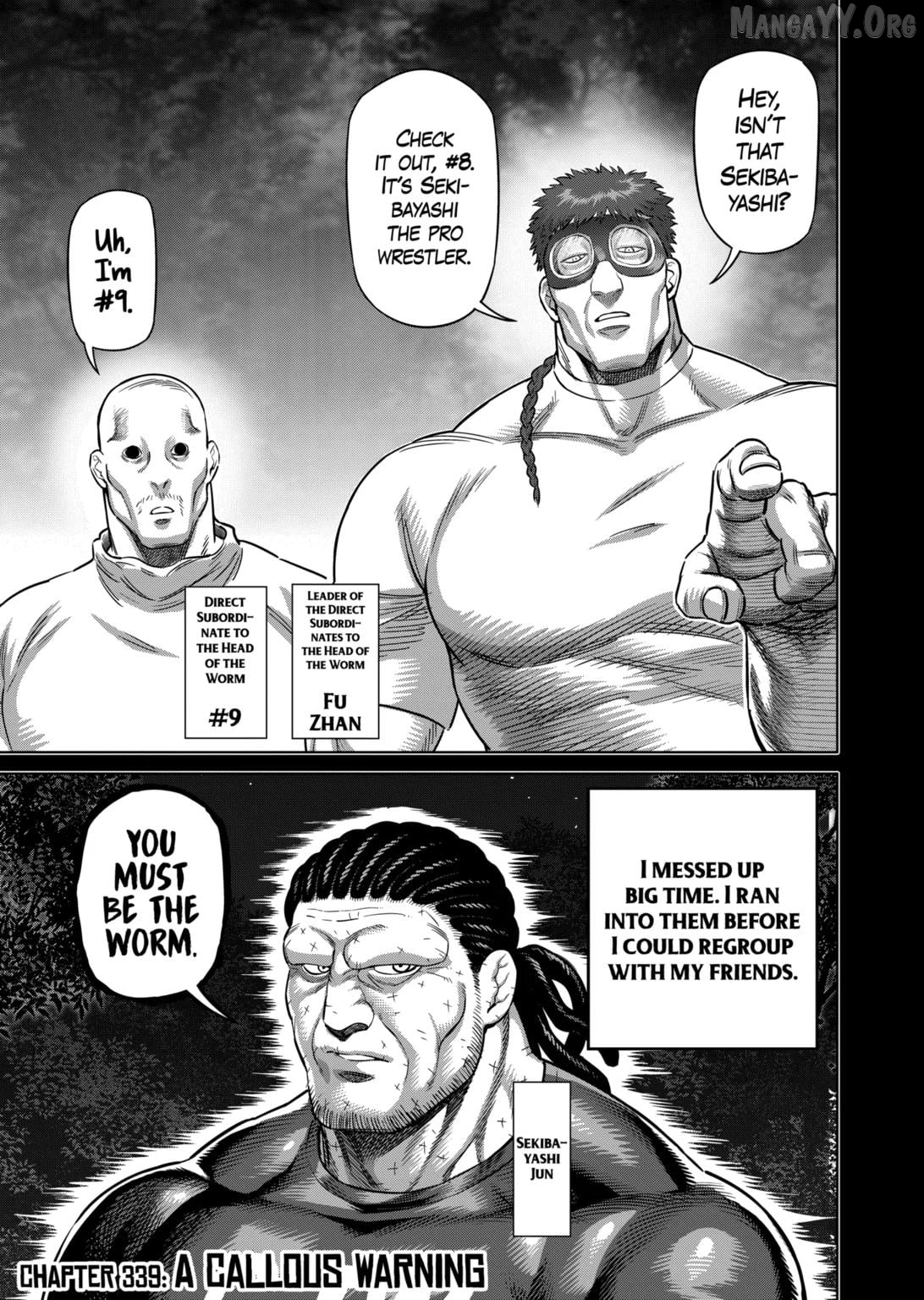 Kengan Omega Chapter 339 page 1