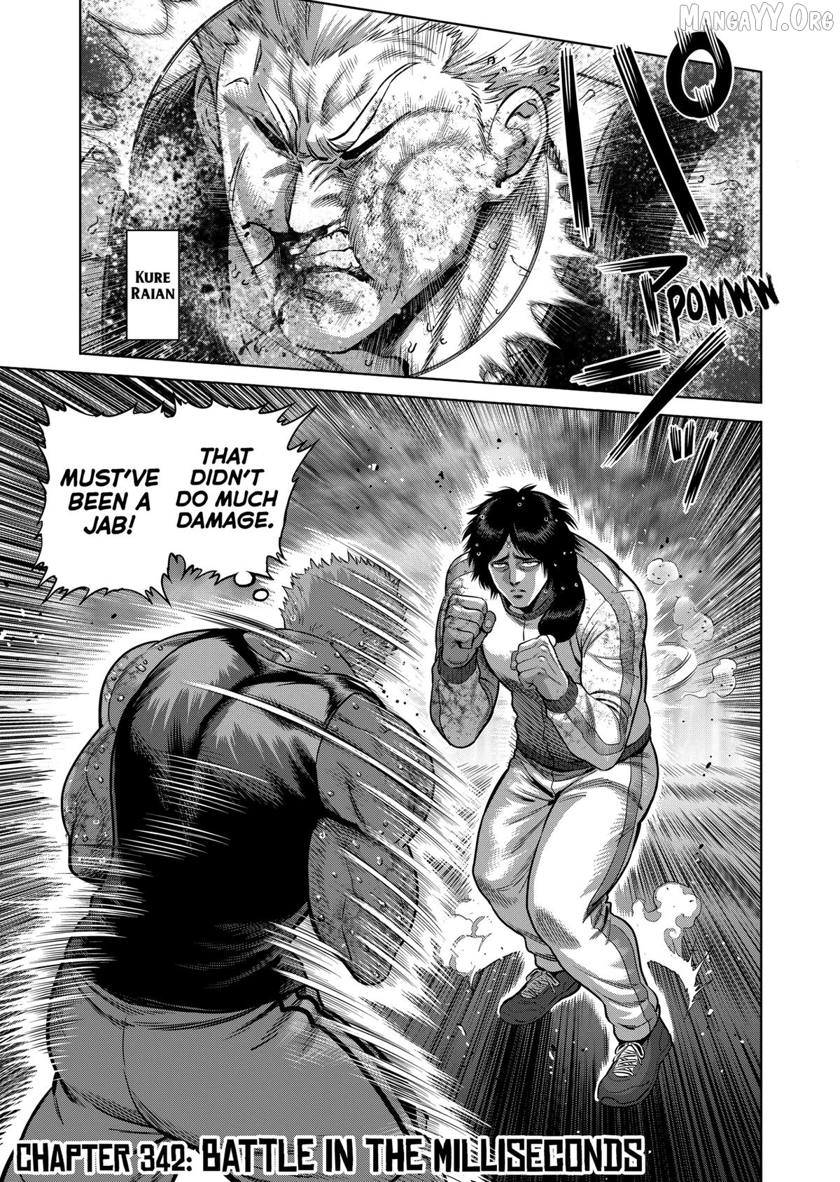 Kengan Omega Chapter 342 page 1