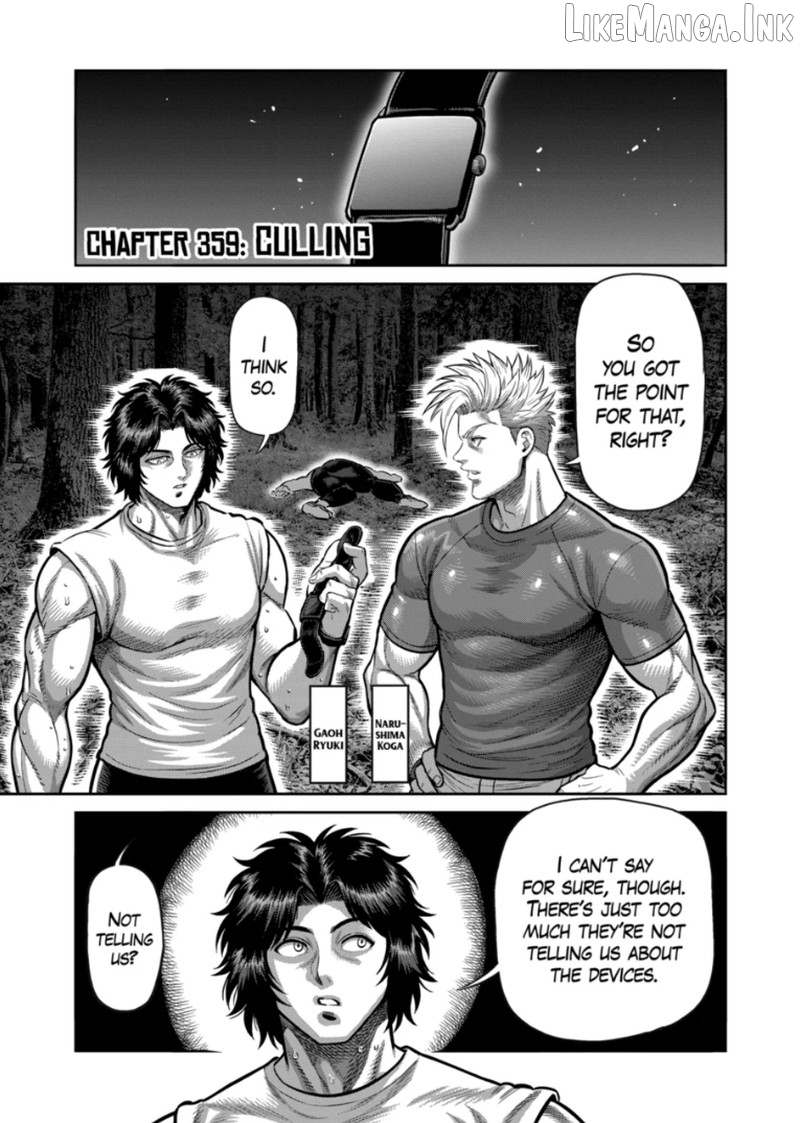 Kengan Omega Chapter 359 page 1