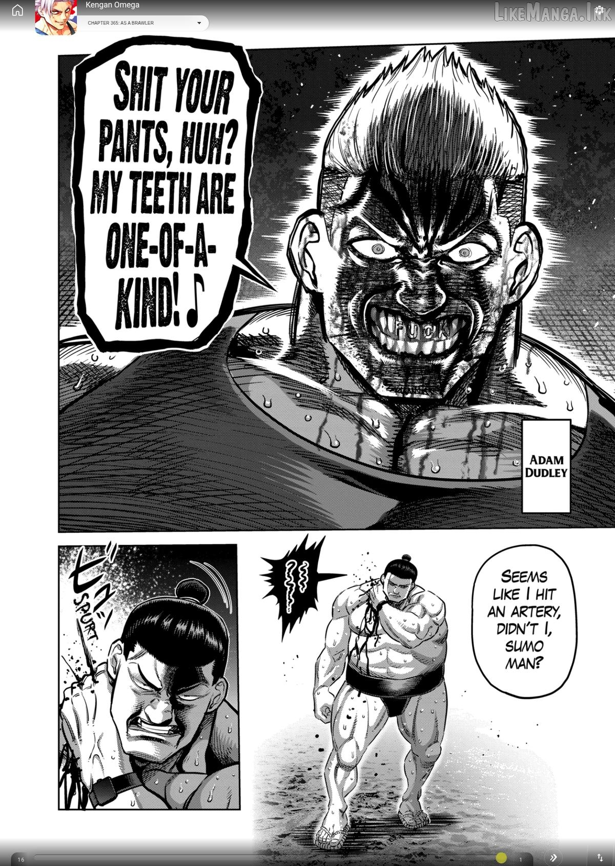 Kengan Omega Chapter 365 page 2