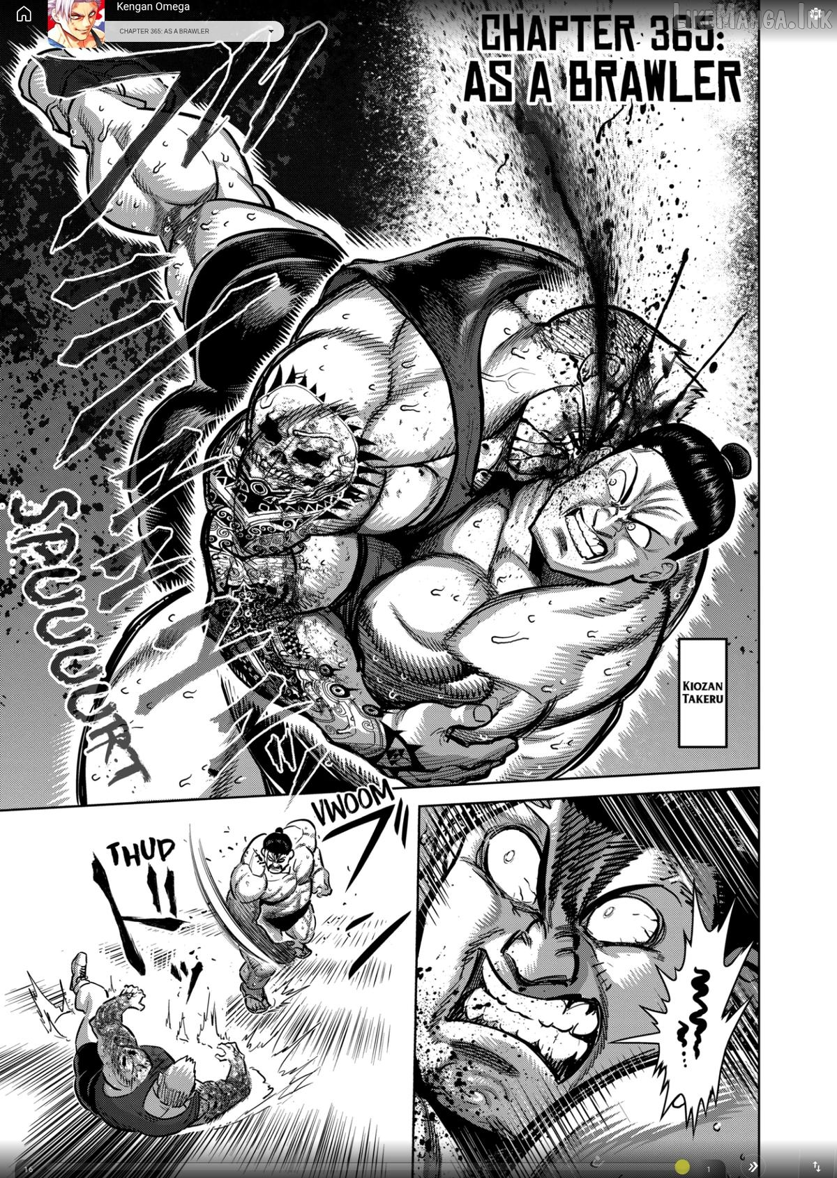 Kengan Omega Chapter 365 page 1