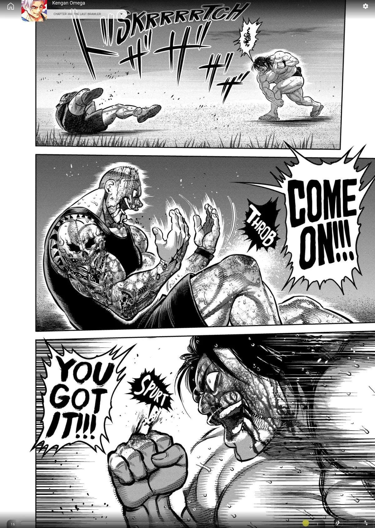 Kengan Omega Chapter 366 page 4