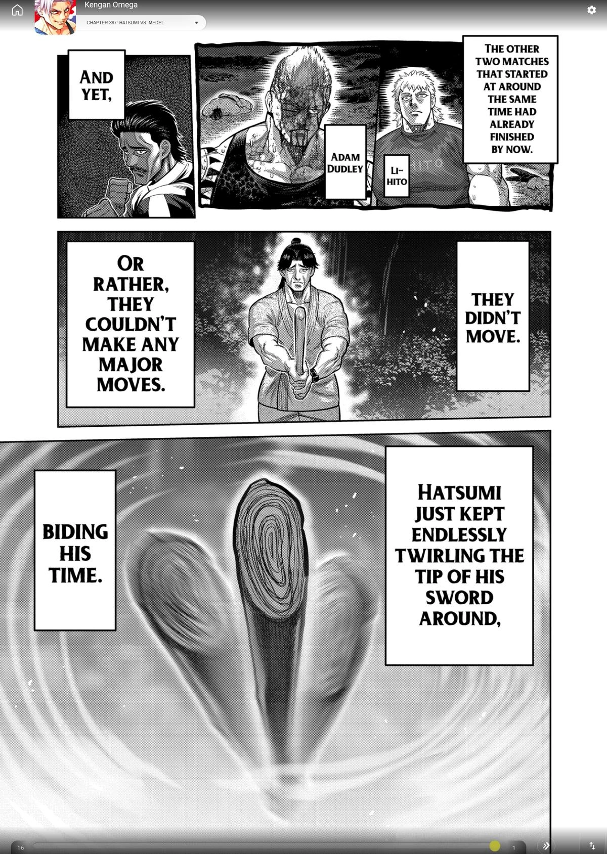 Kengan Omega Chapter 367 page 6