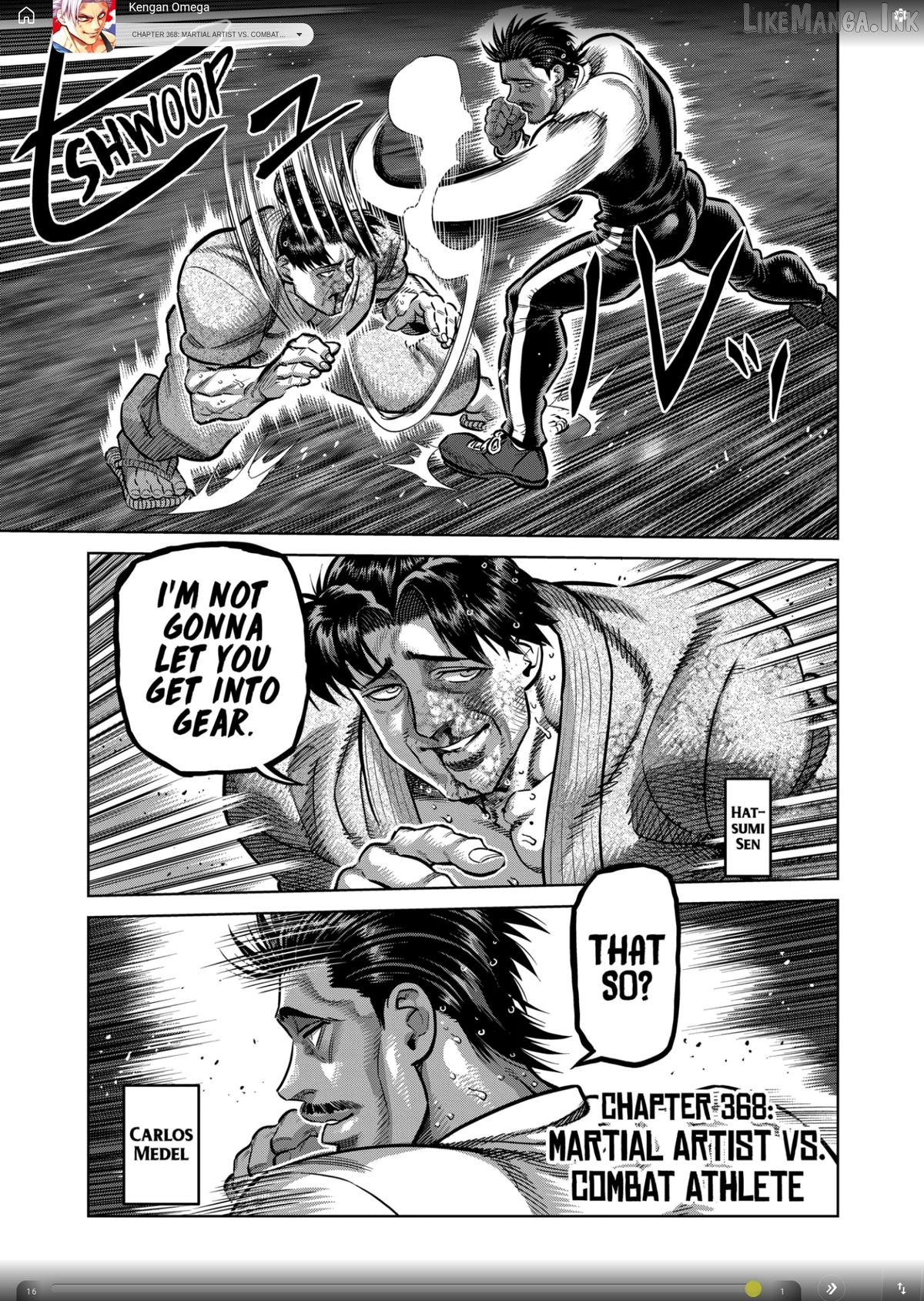 Kengan Omega Chapter 368 page 1