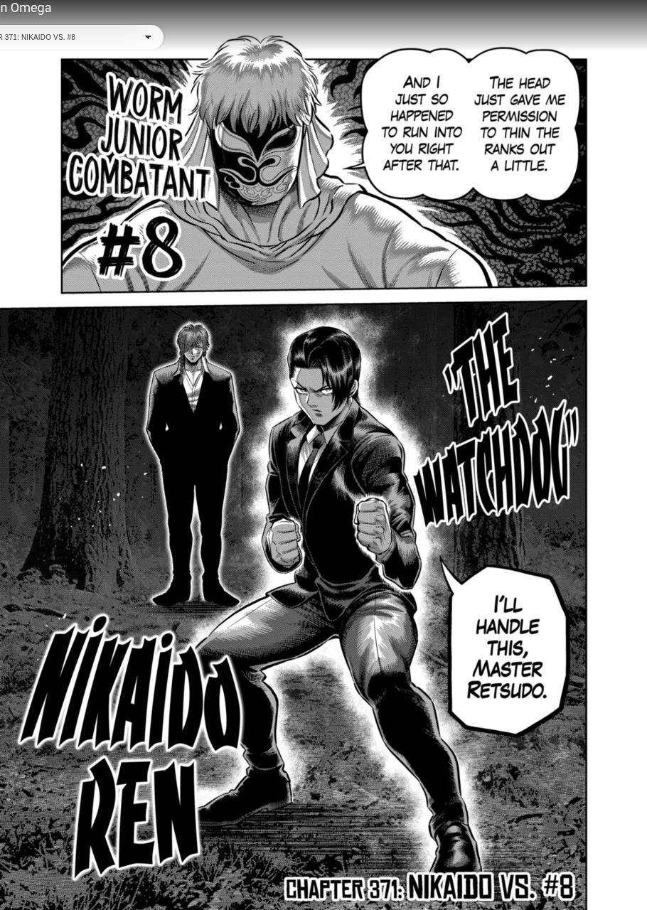 Kengan Omega Chapter 371 page 1