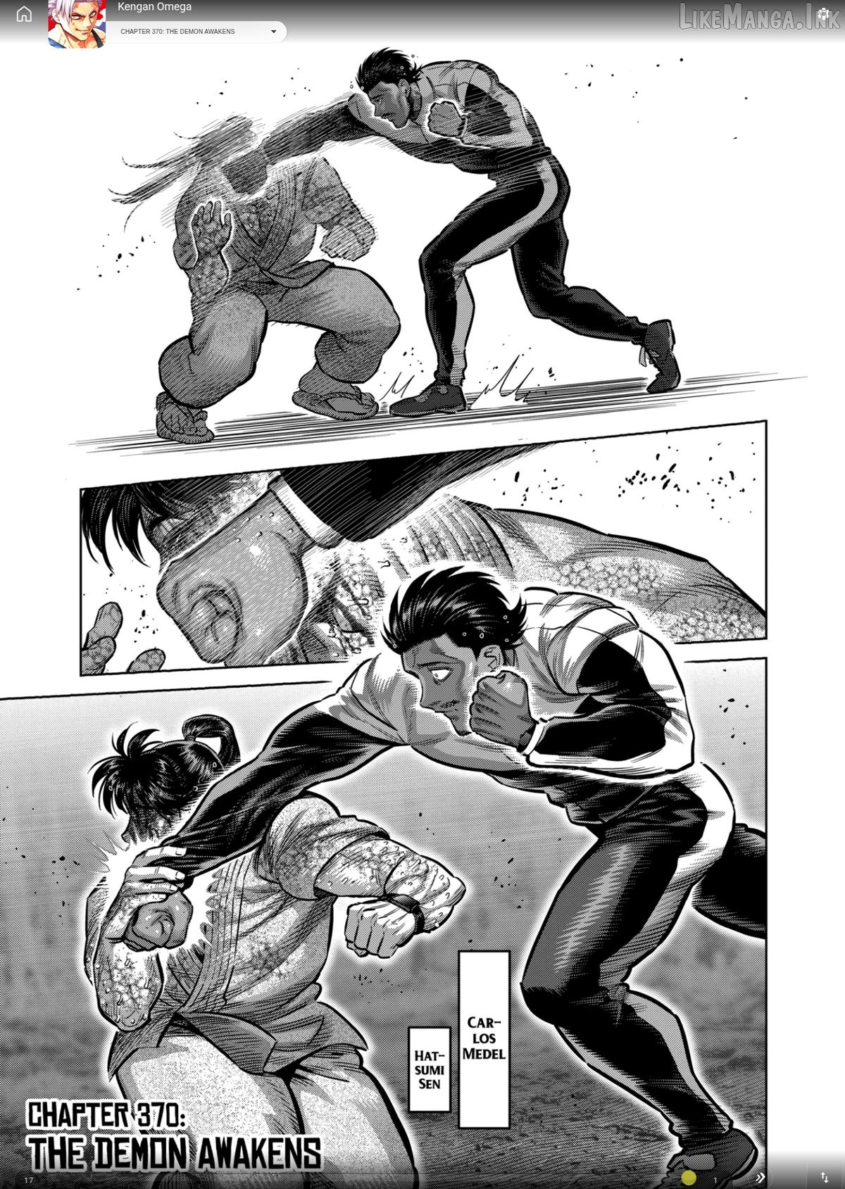 Kengan Omega Chapter 370 page 1