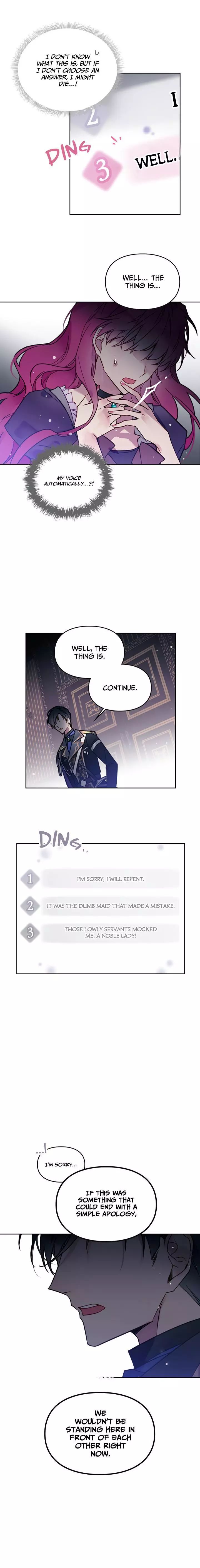 Death Is The Only Ending For The Villainess Chapter 0 page 6