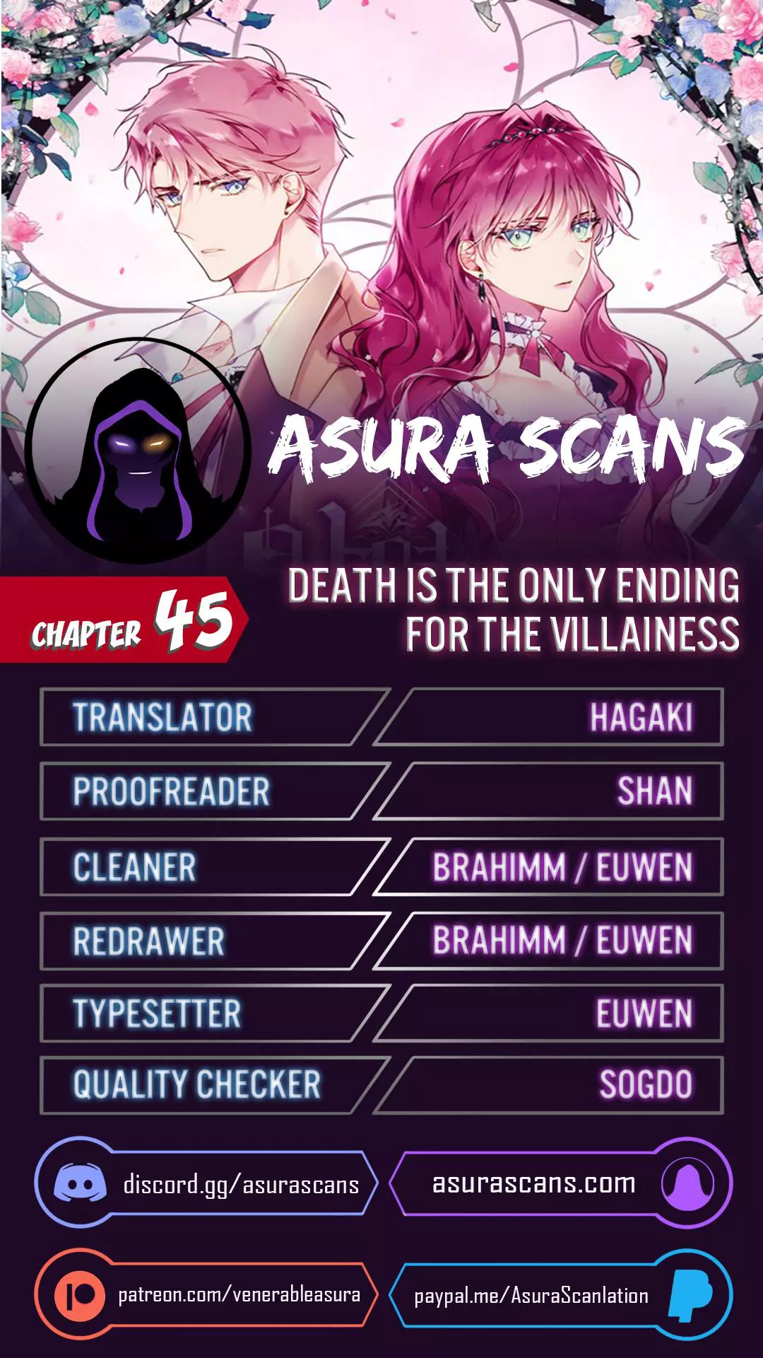 Death Is The Only Ending For The Villainess Chapter 45 page 1