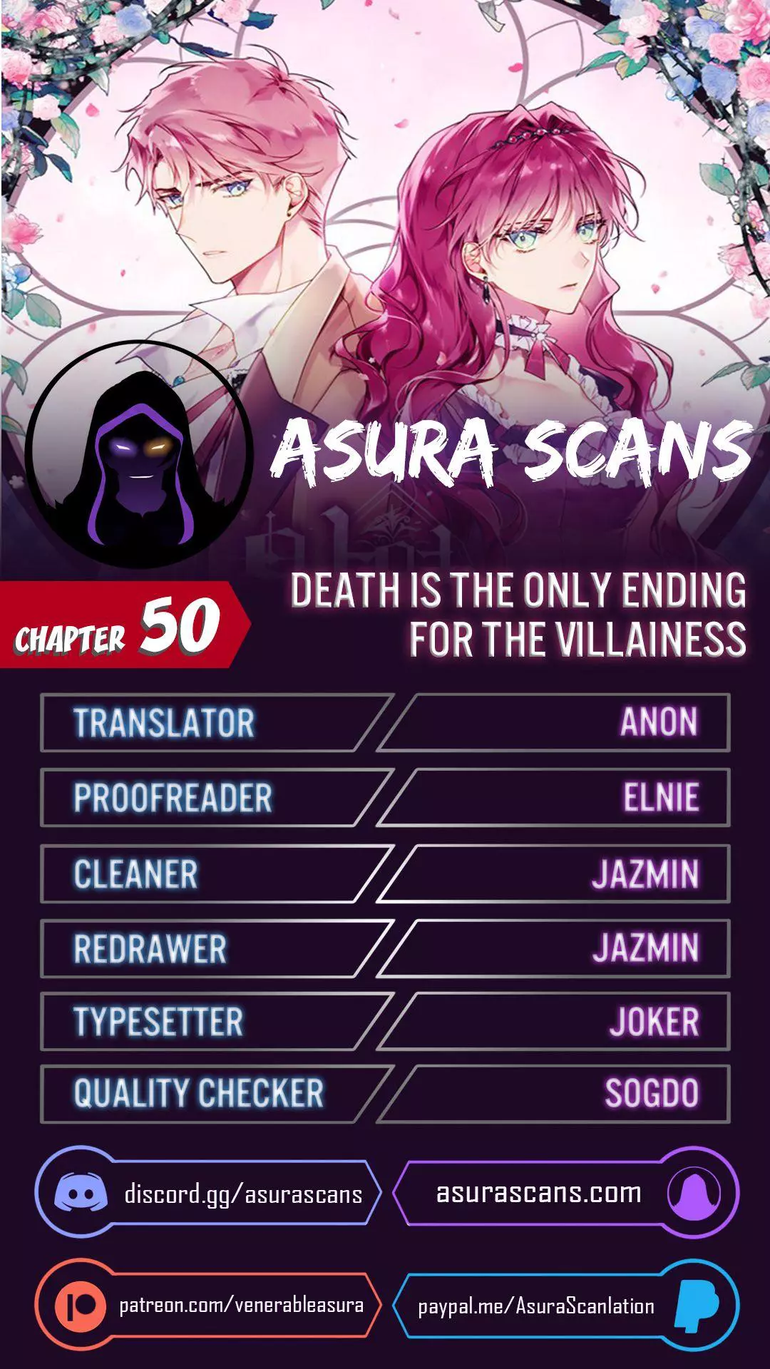 Death Is The Only Ending For The Villainess Chapter 50 page 1