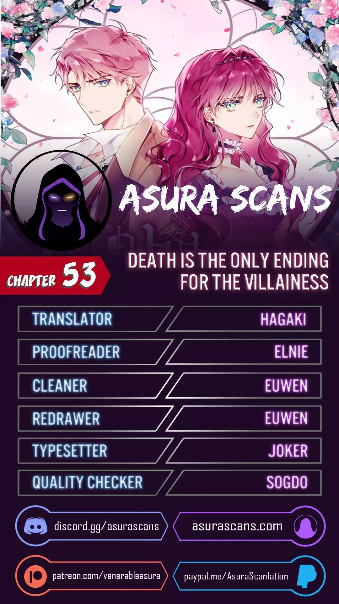 Death Is The Only Ending For The Villainess Chapter 53 page 1