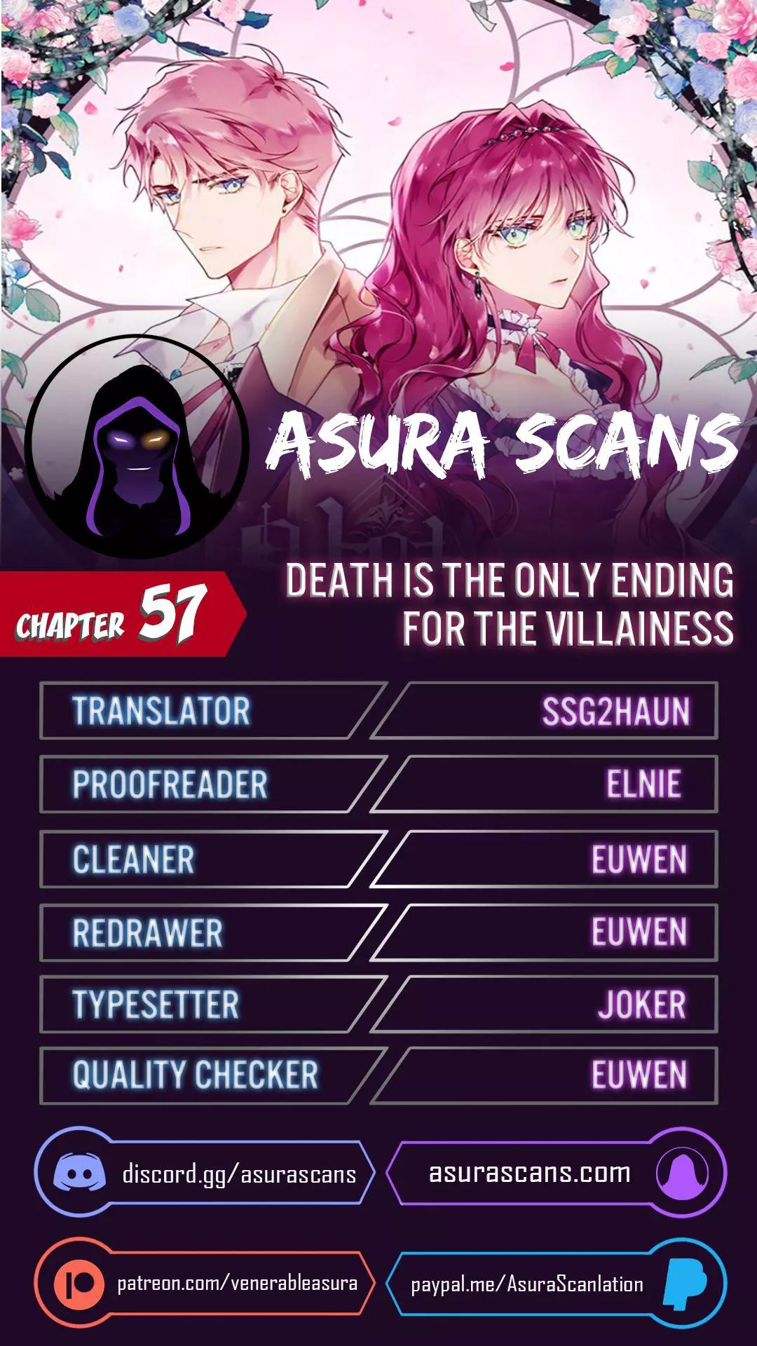 Death Is The Only Ending For The Villainess Chapter 57 page 1