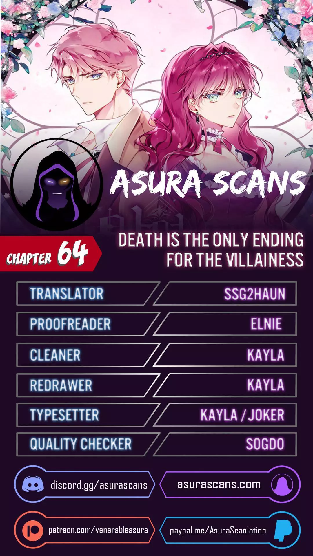 Death Is The Only Ending For The Villainess Chapter 64 page 1