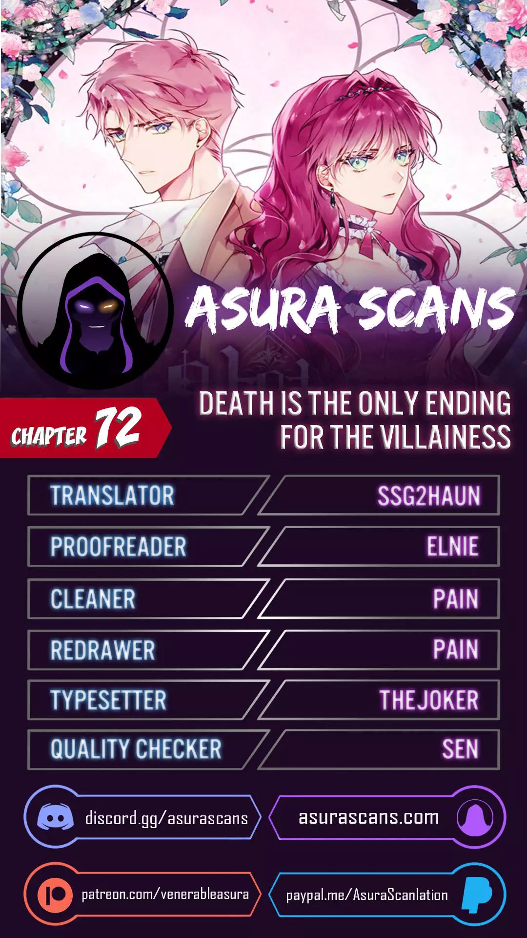 Death Is The Only Ending For The Villainess Chapter 72 page 1