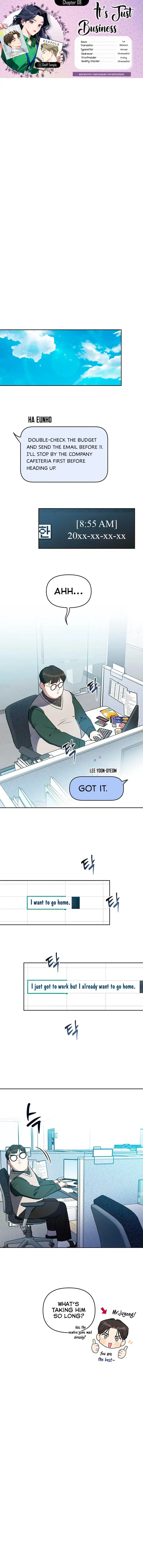 Misfortune at work Chapter 8 page 1