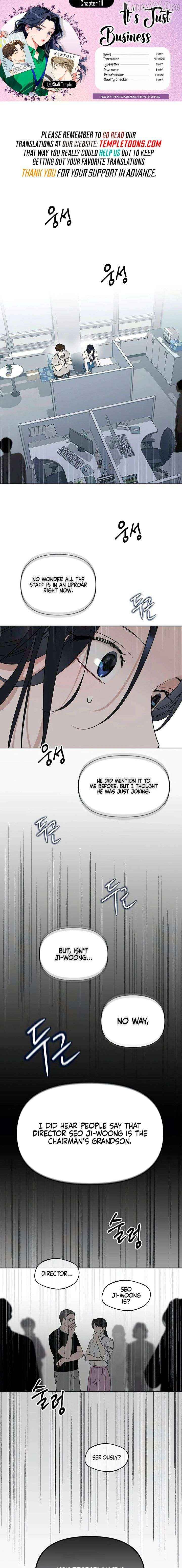 Misfortune at work Chapter 111 page 1