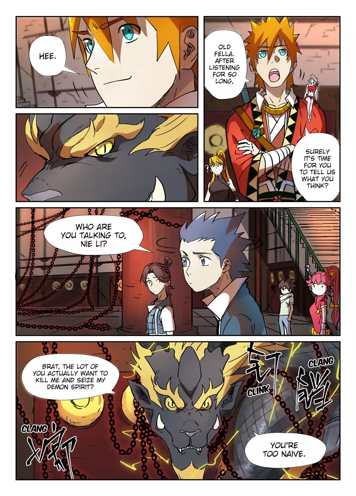 Tales of Demons and Gods Chapter 277.5 page 9