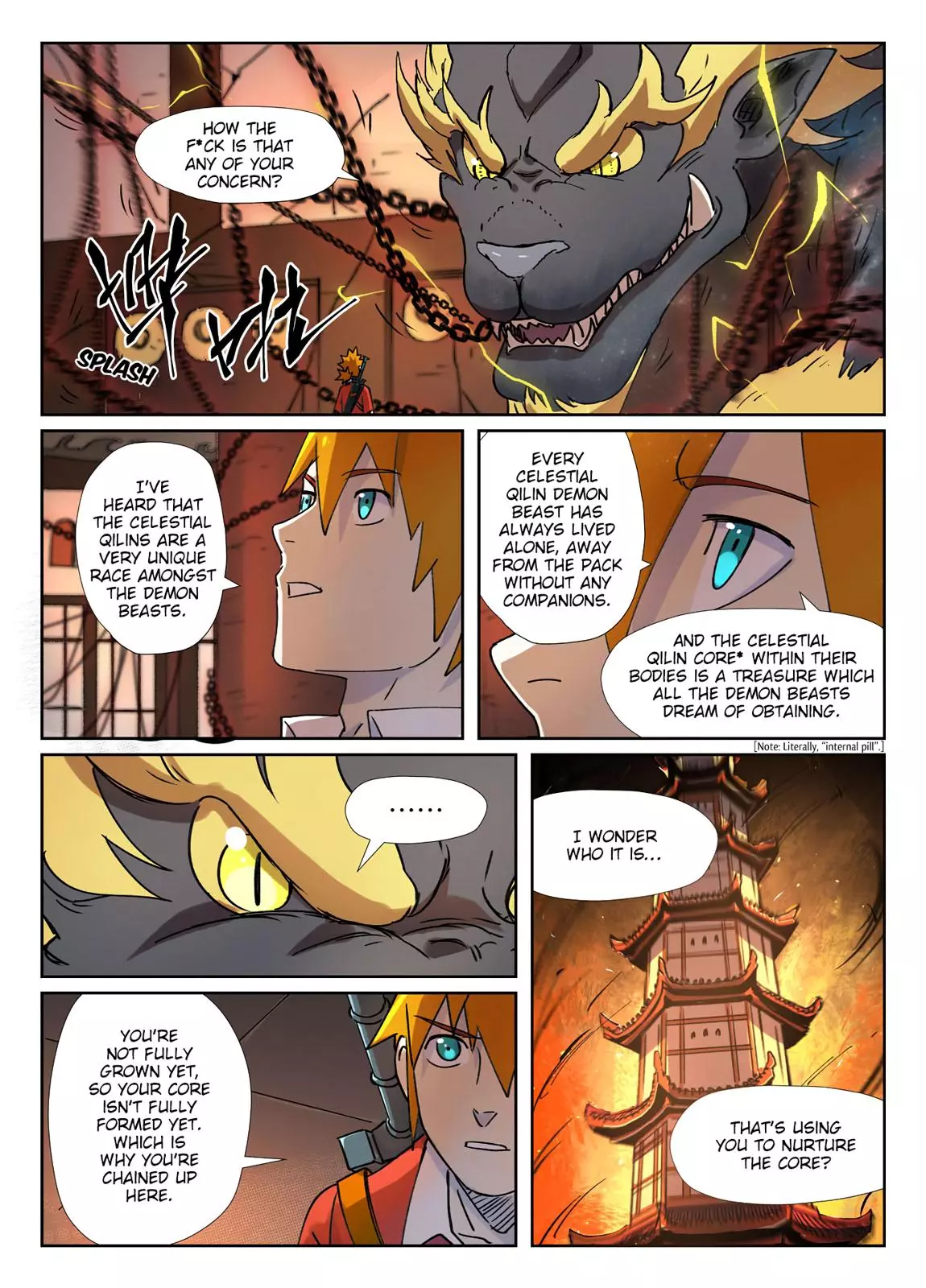 Tales of Demons and Gods Chapter 277.5 page 11