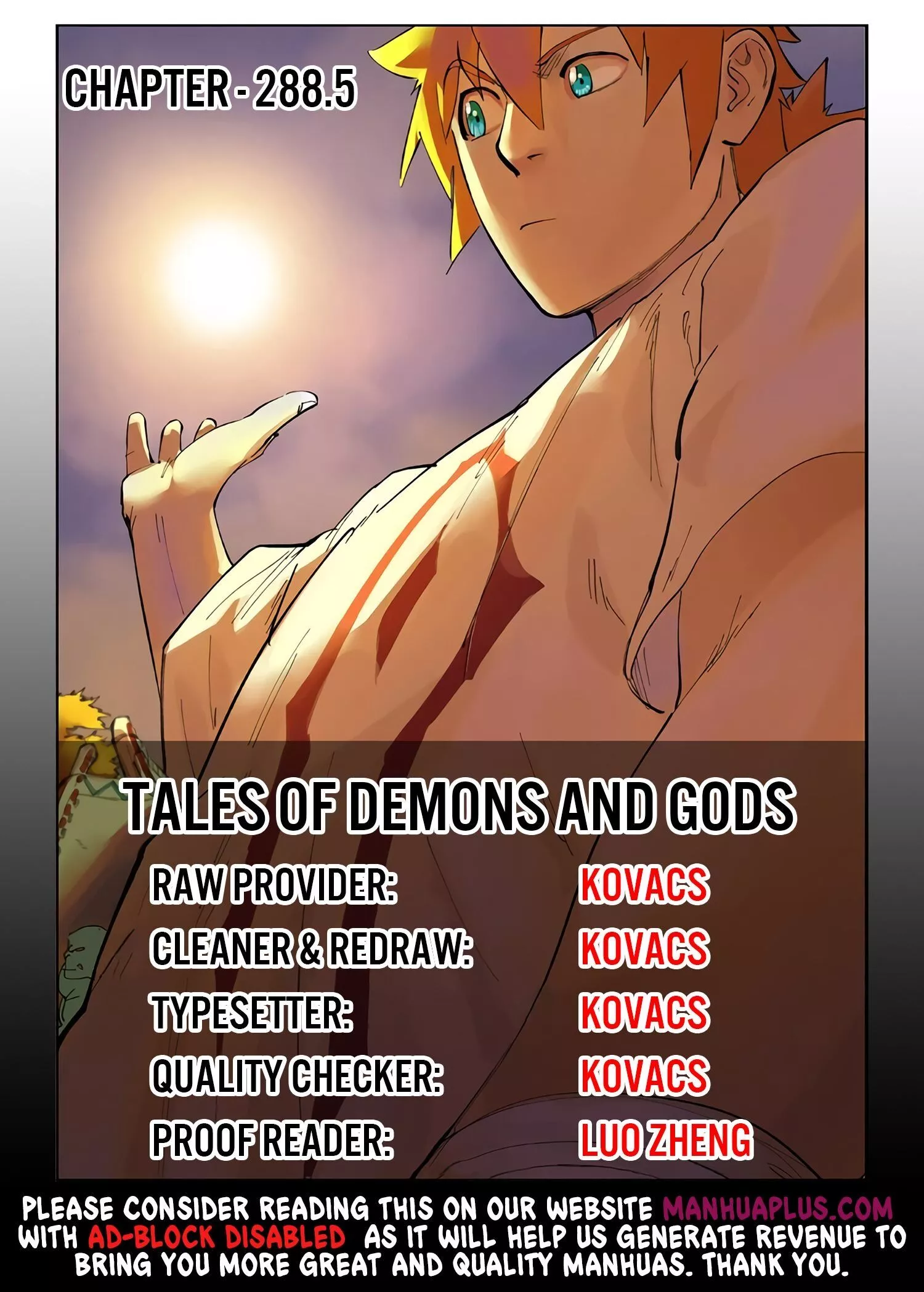 Tales of Demons and Gods Chapter 288.5 page 1