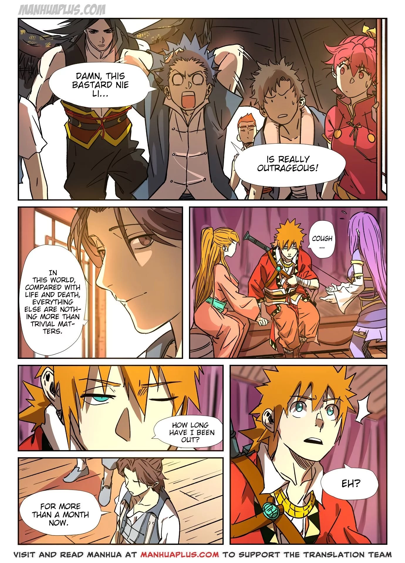 Tales of Demons and Gods Chapter 290.7 page 8