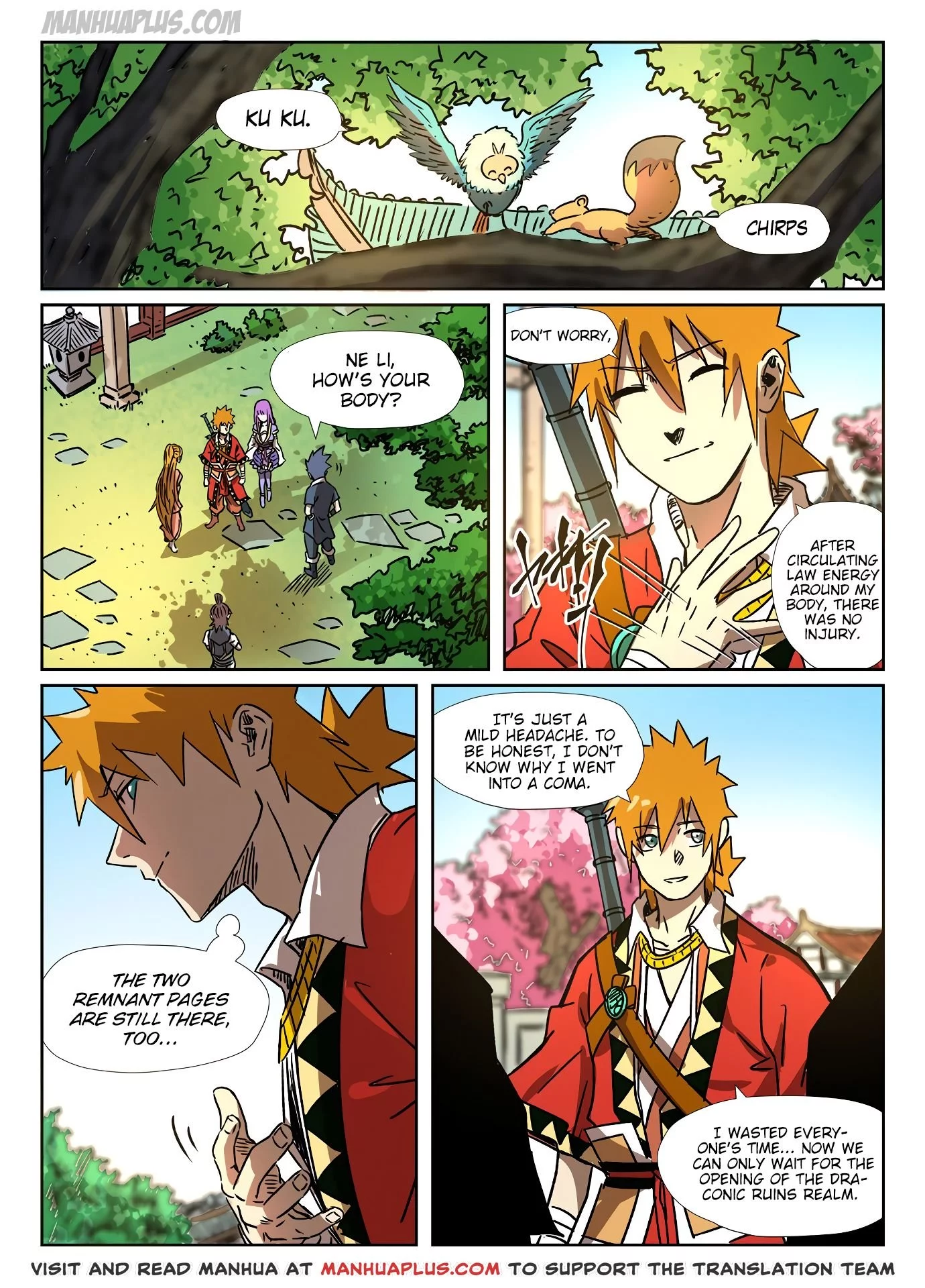 Tales of Demons and Gods Chapter 290.7 page 9