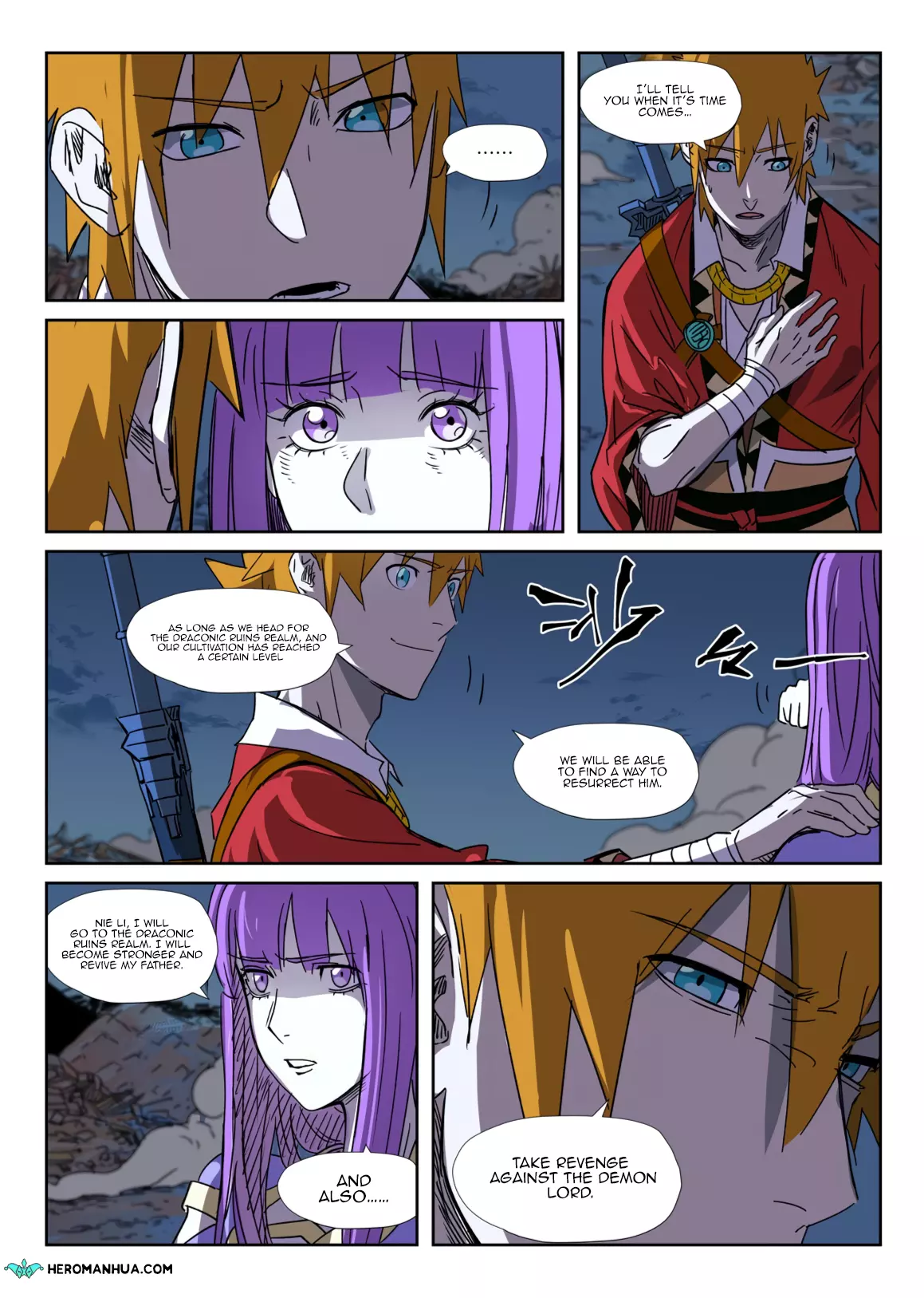 Tales of Demons and Gods Chapter 294.5 page 6