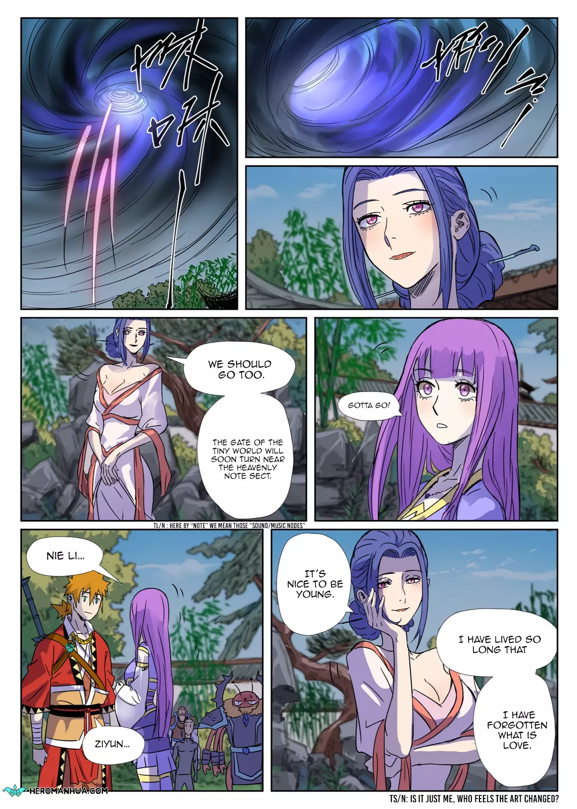 Tales of Demons and Gods Chapter 295.5 page 8