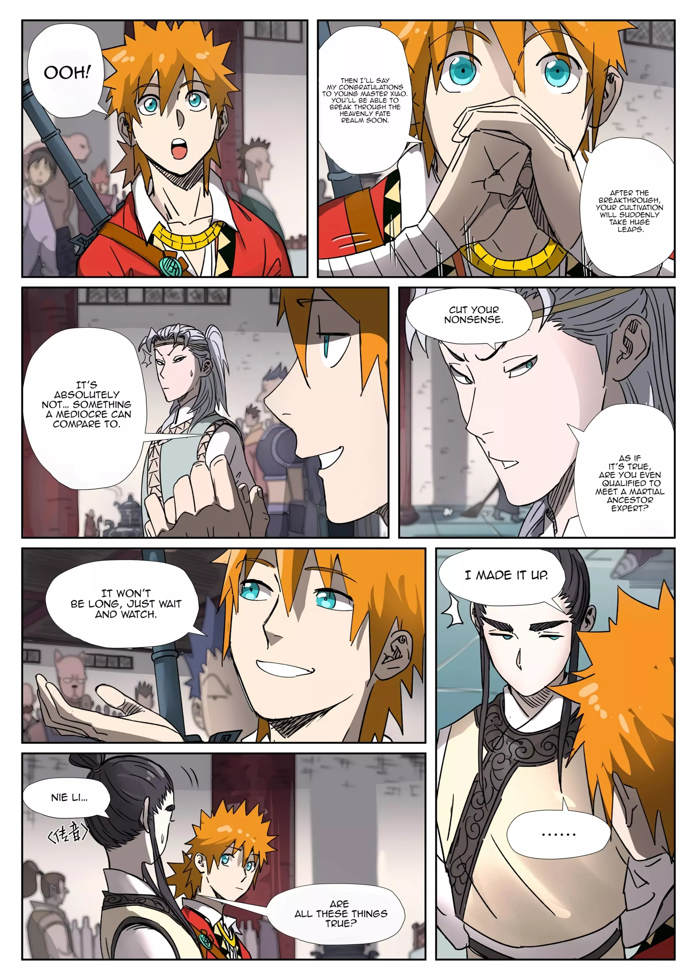 Tales of Demons and Gods Chapter 299.5 page 5