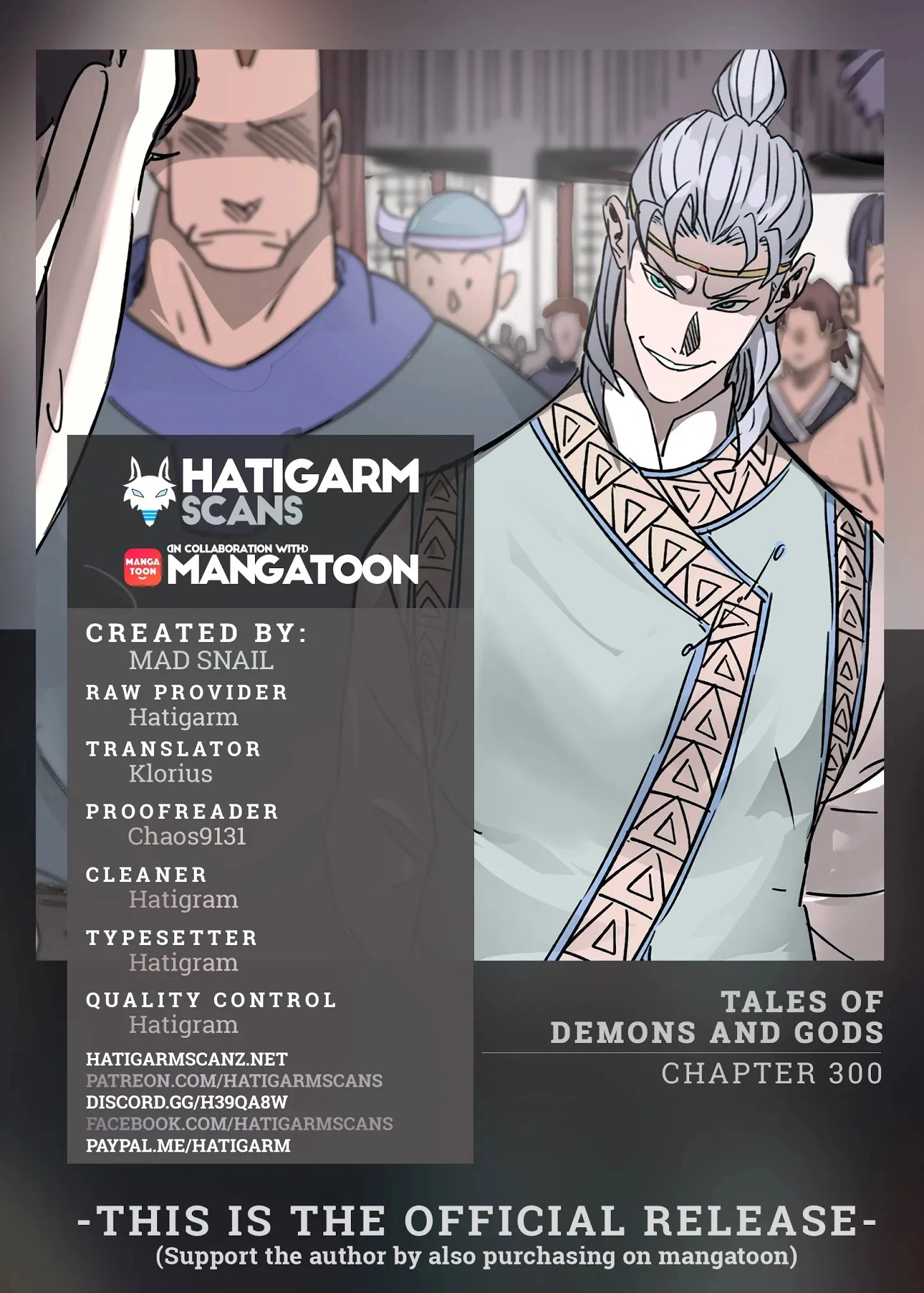 Tales of Demons and Gods Chapter 300 page 1