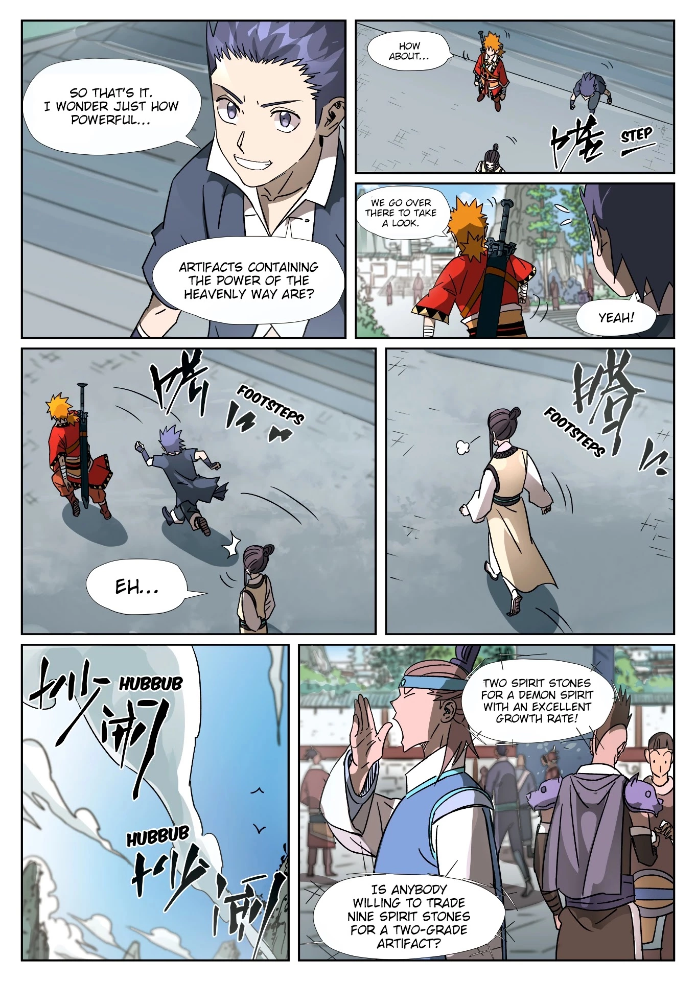 Tales of Demons and Gods Chapter 301 page 8