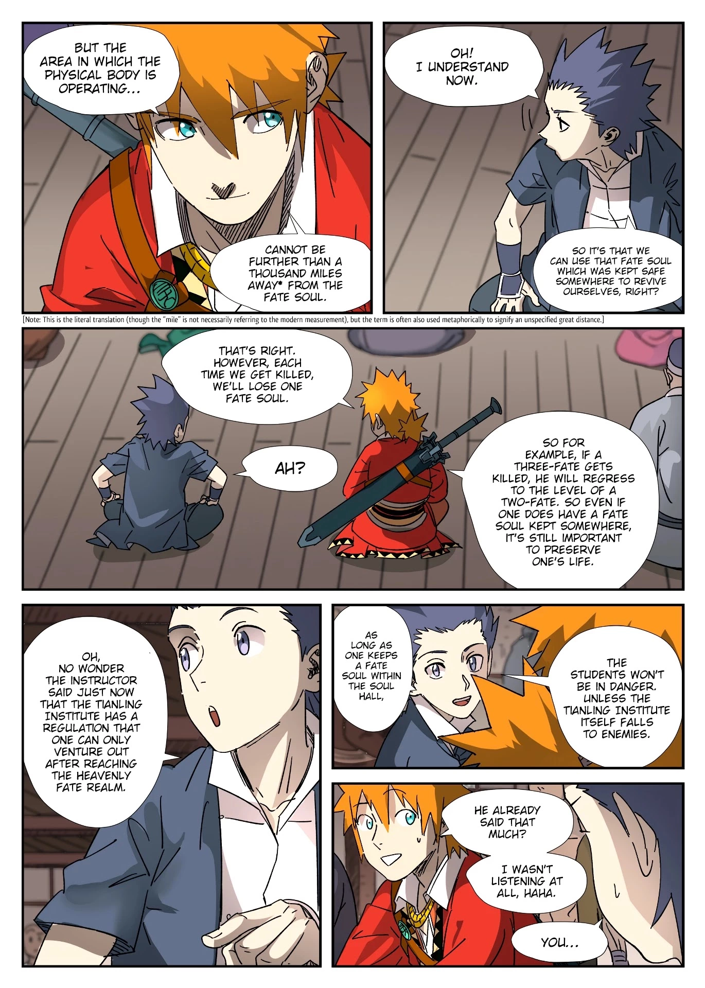 Tales of Demons and Gods Chapter 305 page 8