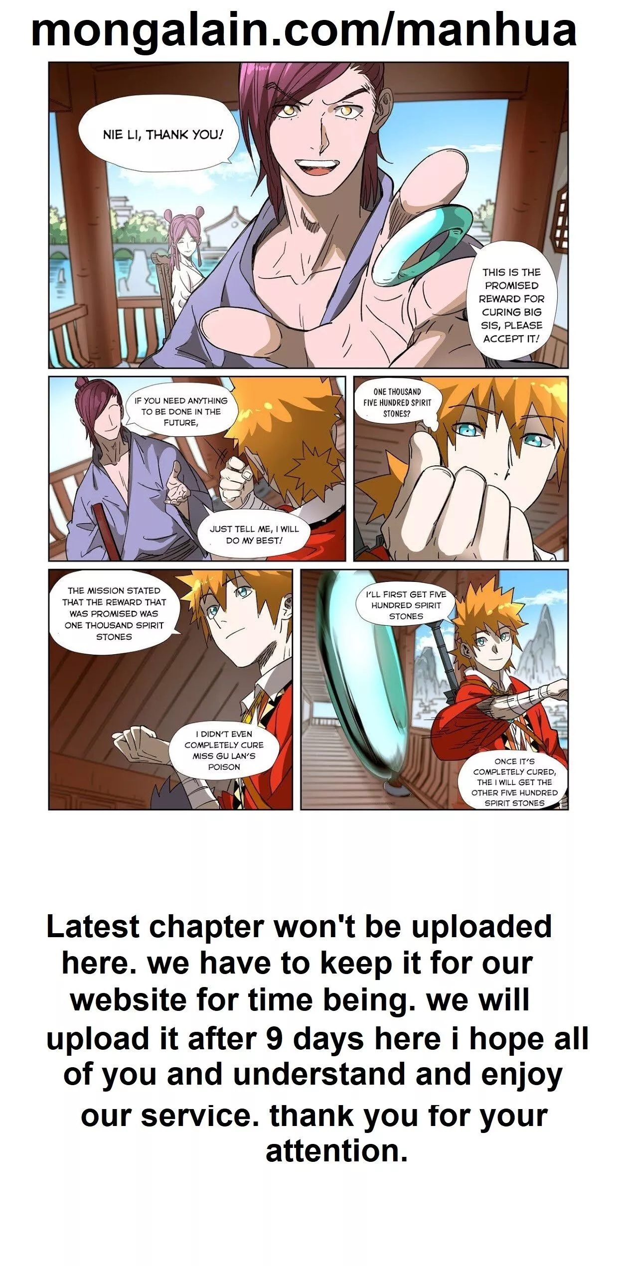 Tales of Demons and Gods Chapter 308 page 8