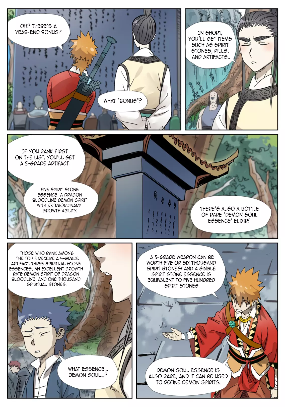 Tales of Demons and Gods Chapter 310.1 page 9